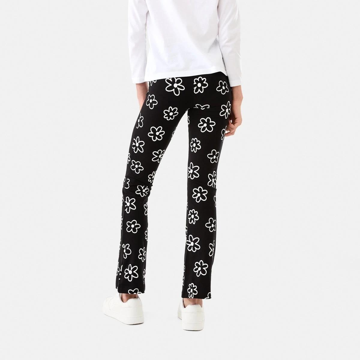 2 Print Flare Leggings Floral, 2 of 9