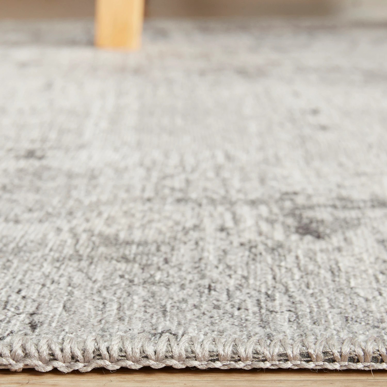 5 Common Ground Rugs Bazaar 156 400x80cm - Large Runner Rug - Silver, 5 of 9