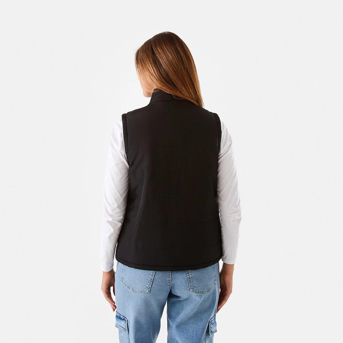 4 Puffer Gilet Black, 4 of 7