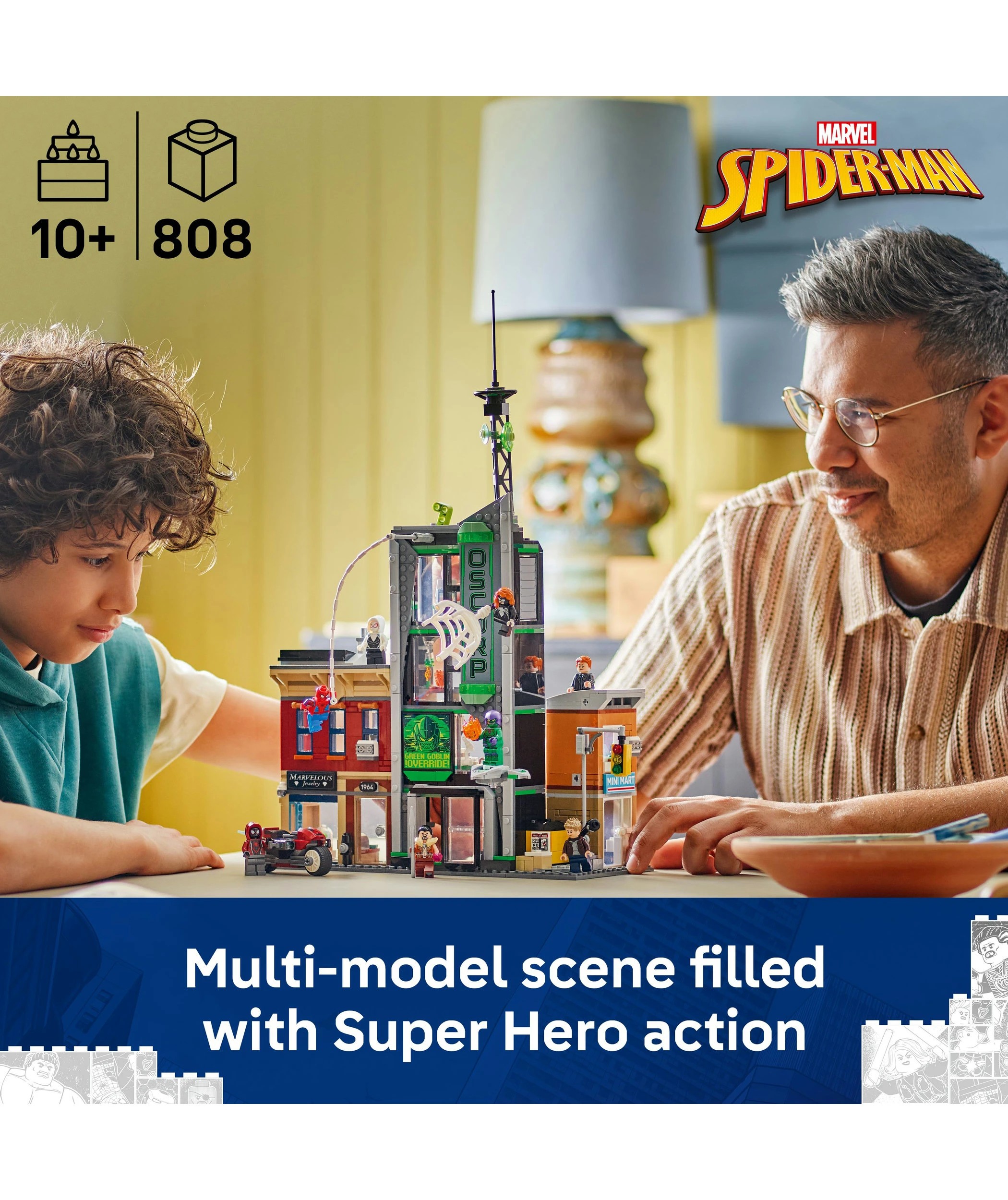 3 LEGO Marvel Super Heroes Spider-Man vs. Oscorp 76324, 3 of 10