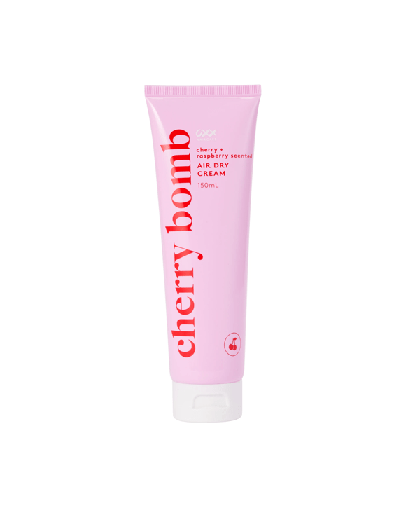 OXX Haircare Cherry Bomb Air Dry Cream 150ml - Cherry and Raspberry Scented