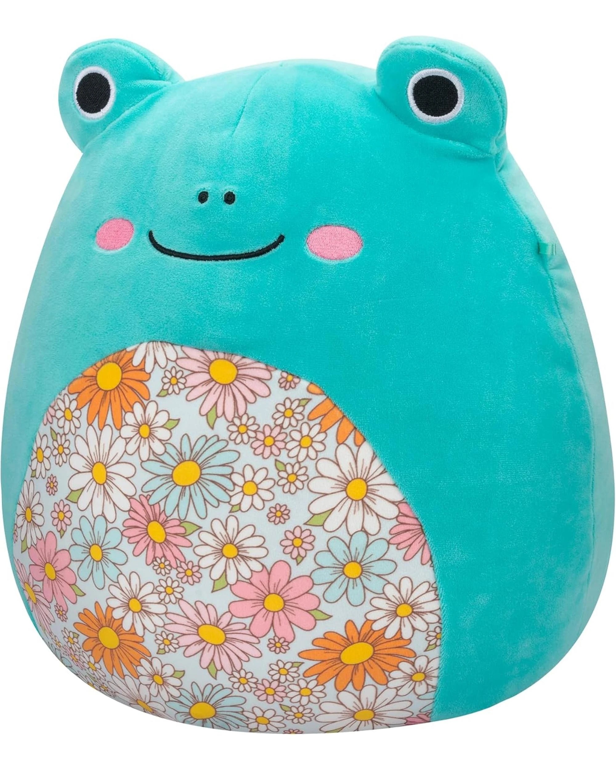 5 Squishmallows Robert the Frog with Floral Belly 7.5 inch Plush, 5 of 7
