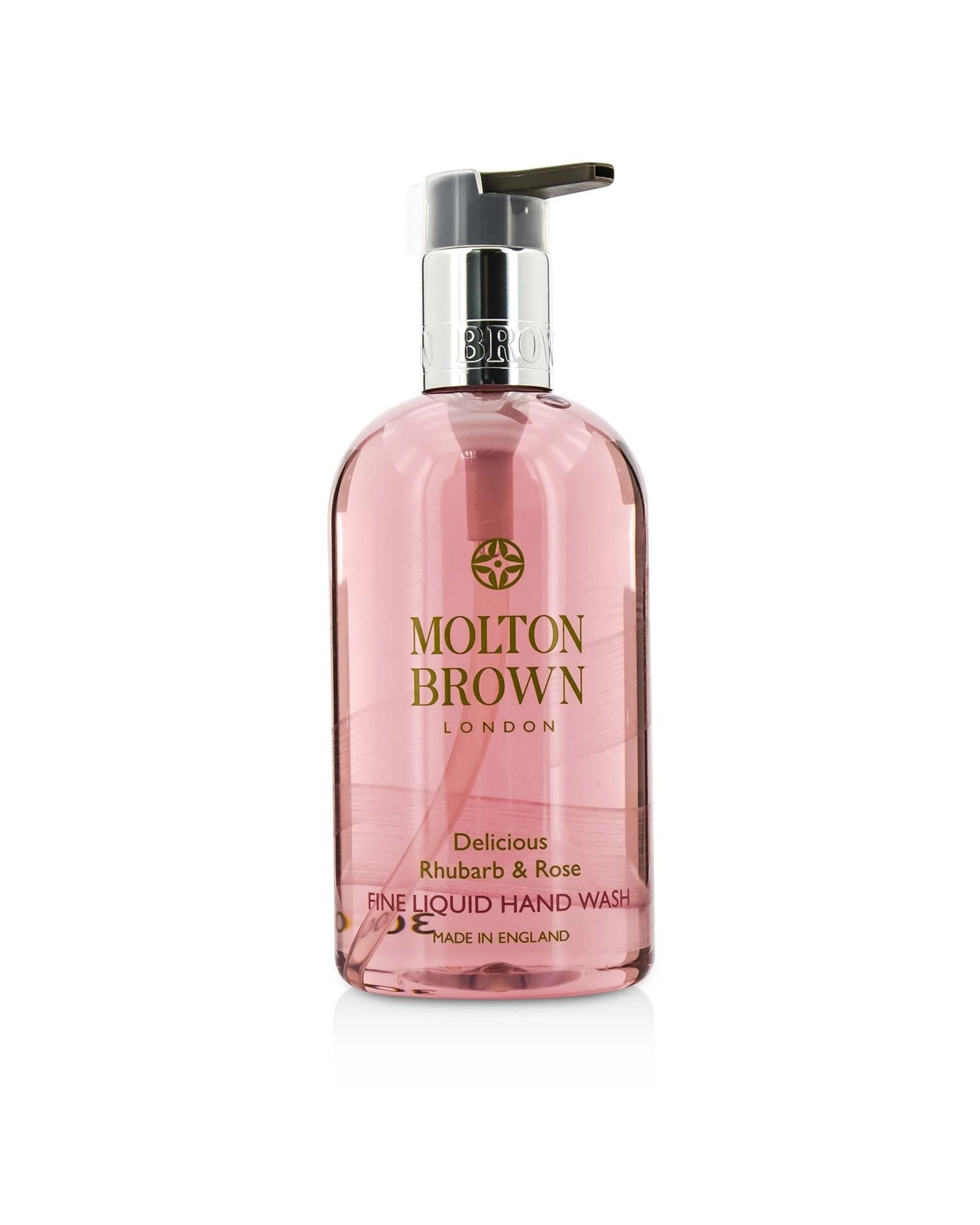 1 Molton Brown Delicious Rhubarb & Rose Fine Liquid Hand Wash  300ml/10oz, 1 of 1