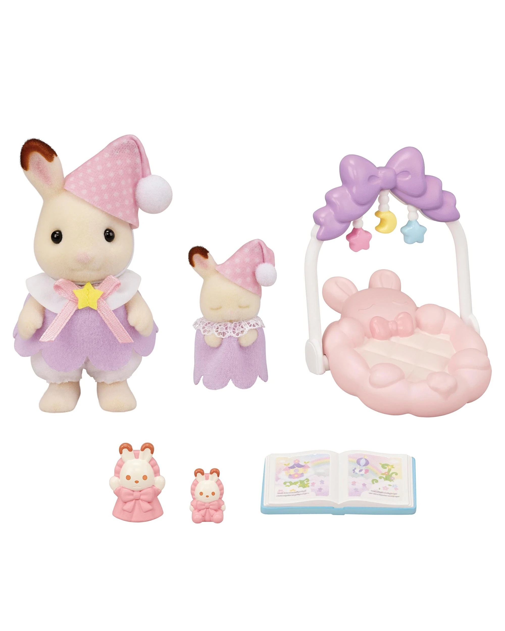 3 Sylvanian Families Sleepy Dream Siblings, 3 of 6