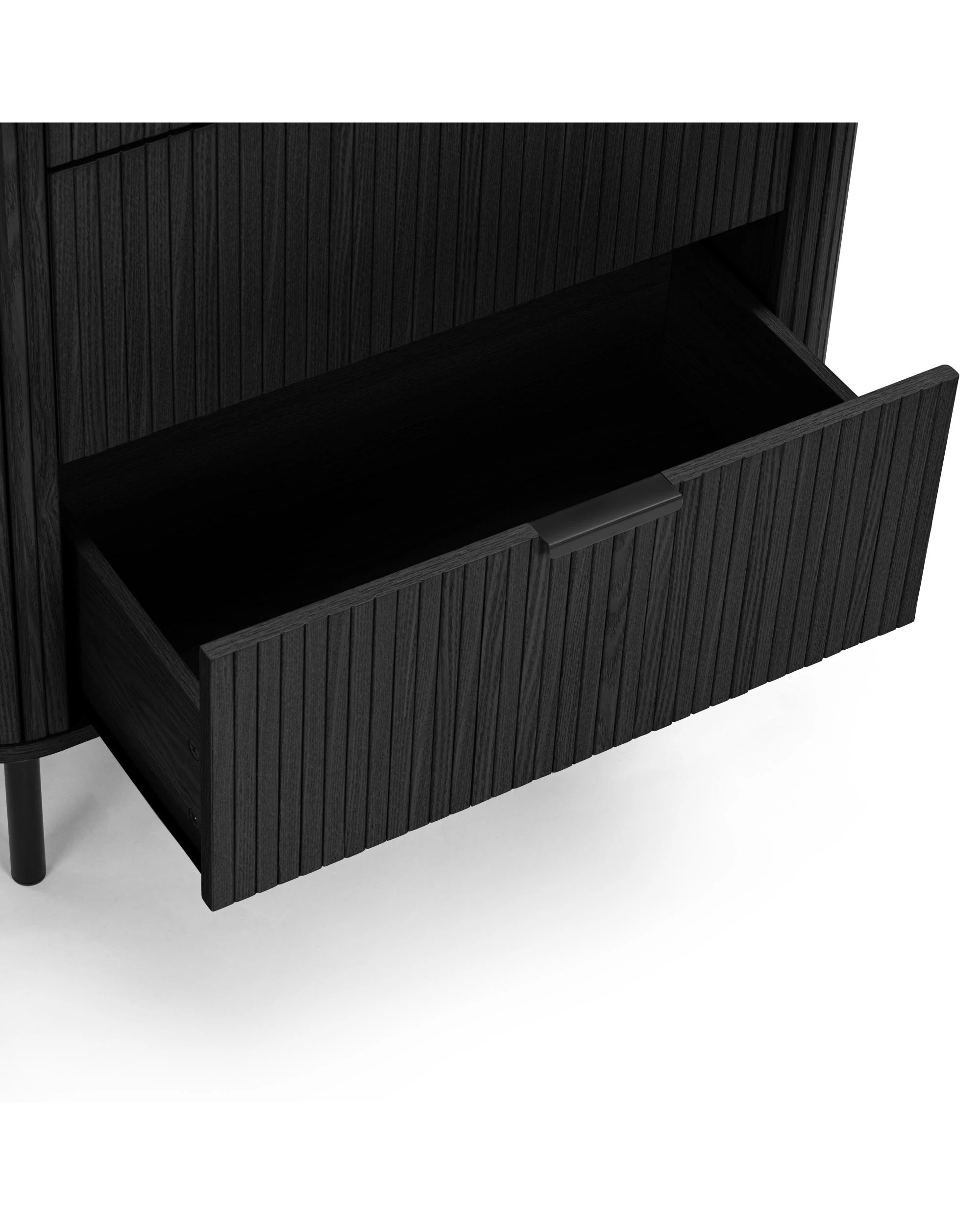 7 Kodu Tallboy Dresser Chest 4 Drawers - Black, 7 of 10