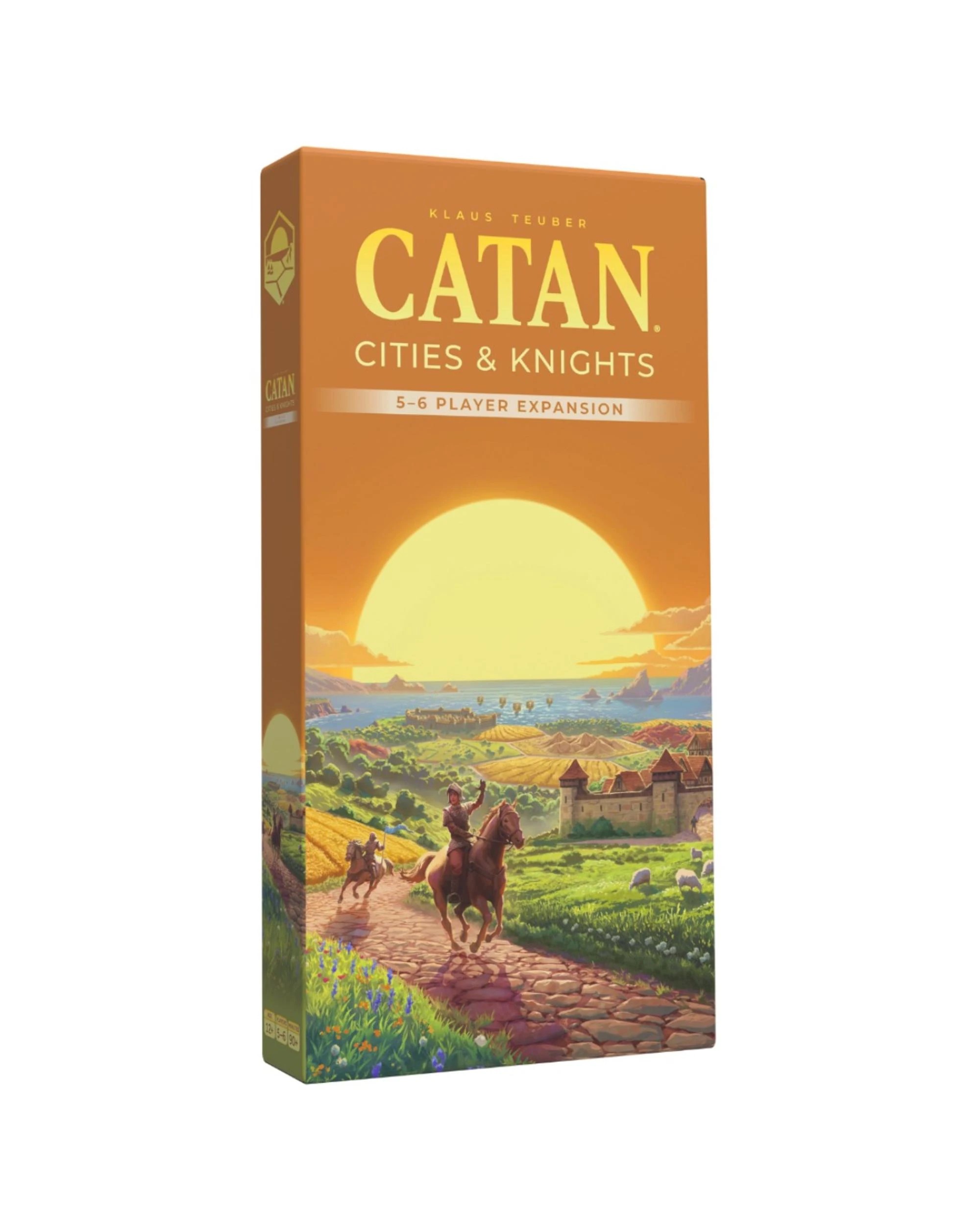 1 Catan 6th Edition: Cities and Knights 5-6 Player Extension Board Game, 1 of 3