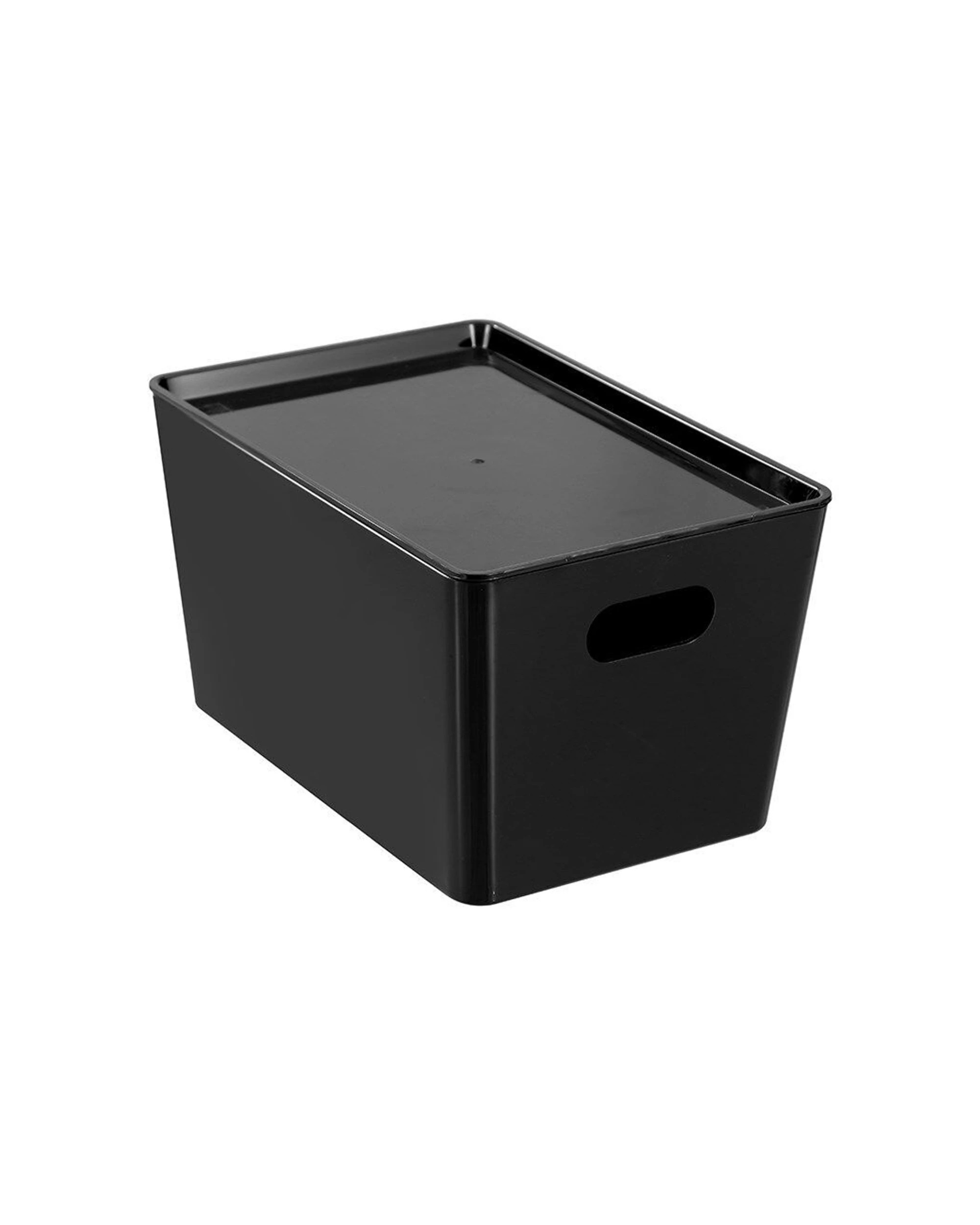 8 Boxsweden Smooth Tidy Storage Box 6PK 5.6L 26x17.5x14.5cm Stackable Lidded Pack - Assorted, 8 of 9