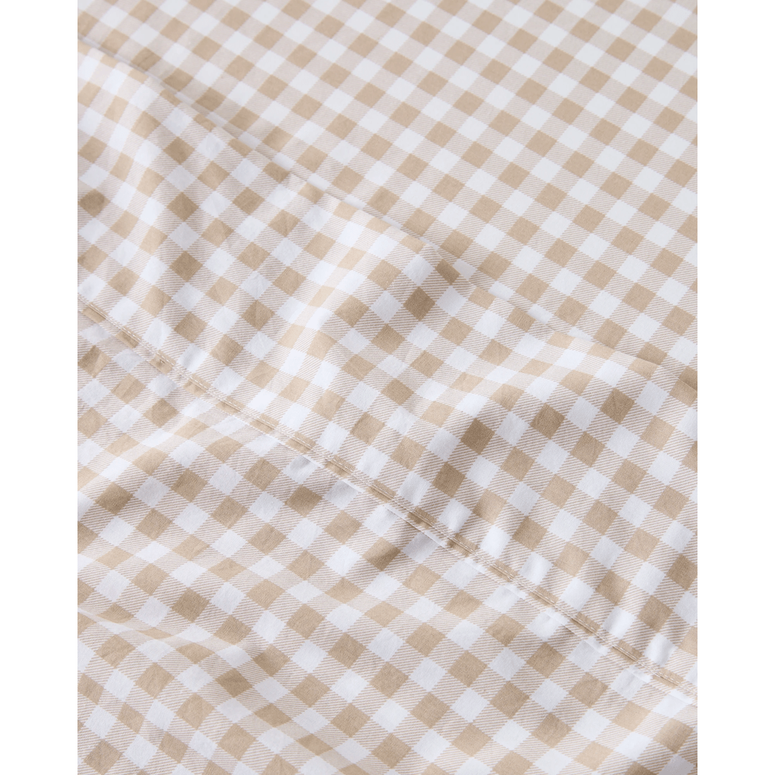 2 Target Rian Check Australian Cotton Stonewash Sheet Set
 - Queen Bed
 - Natural, 2 of 2