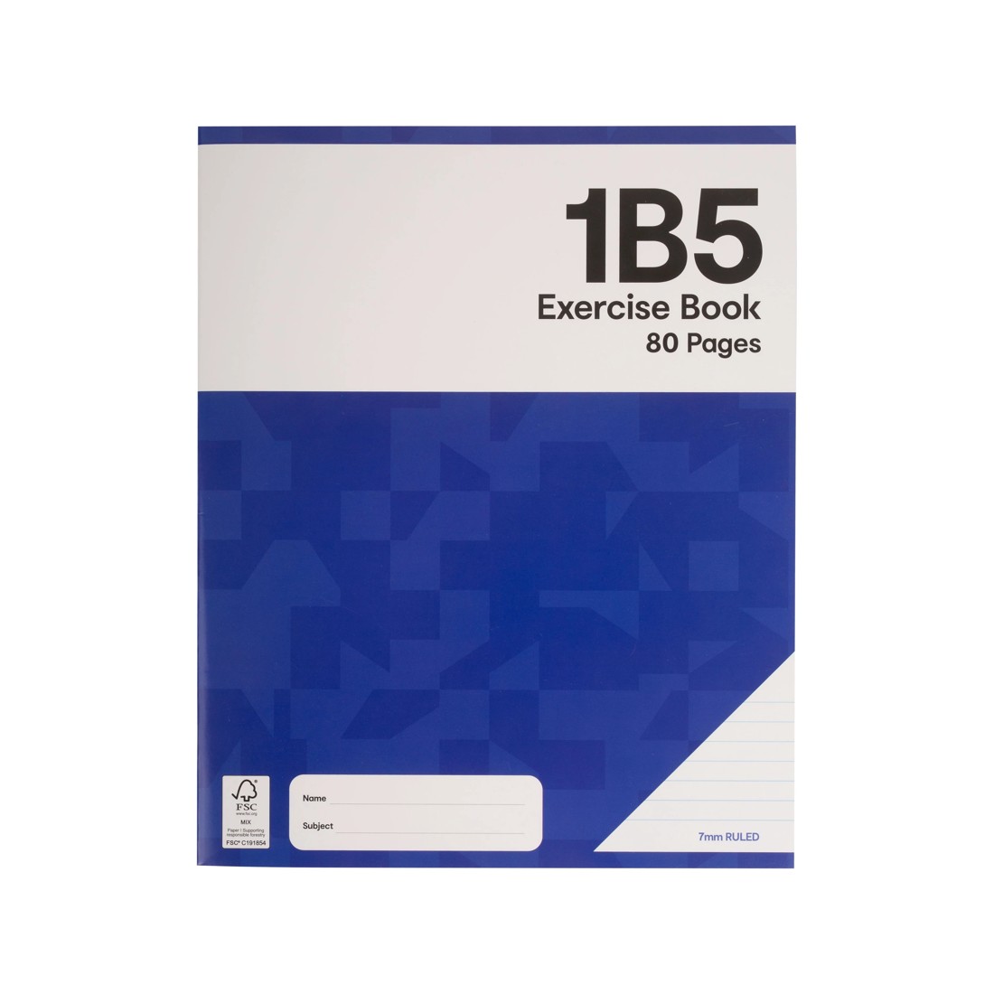 1 80 Page 1B5 Exercise Book, 1 of 3