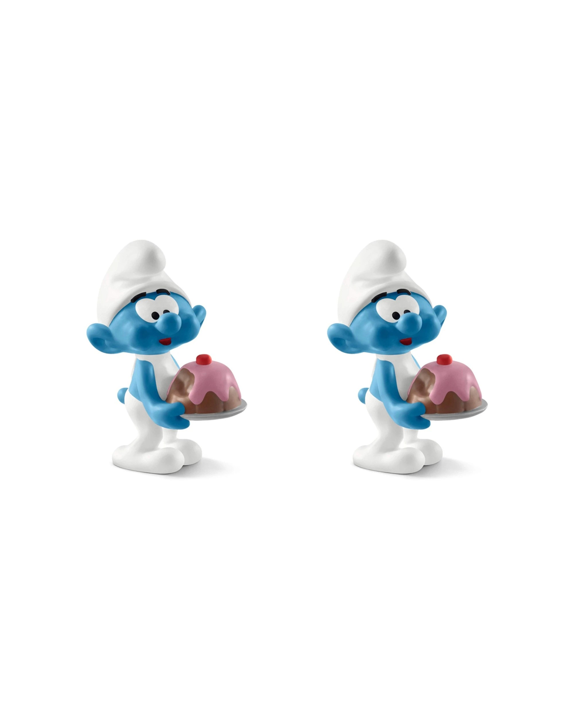 1 Schleich 2PK Greedy Smurf Action Figures 2.1 Inch Kids 3-8 Years Value Pack - Blue, 1 of 3