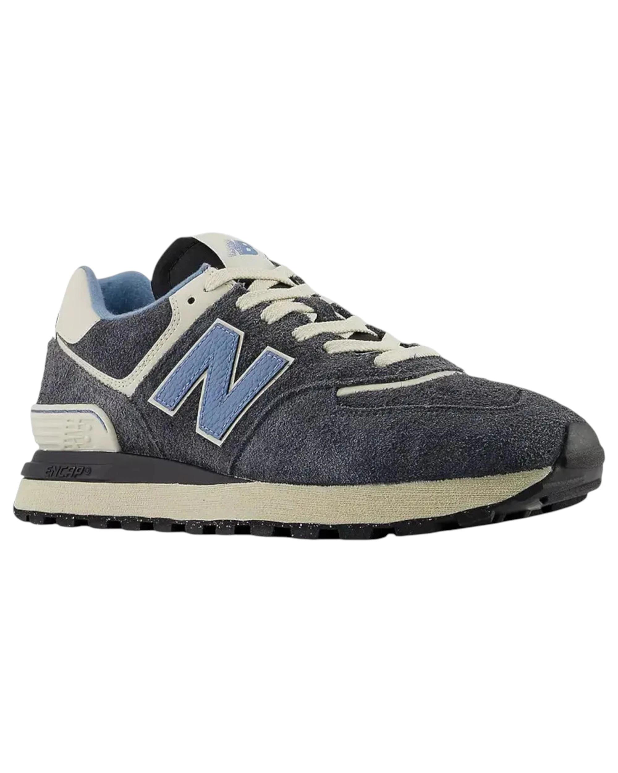 2 New Balance Mens 574 Navy/ Blue Athletic Shoes NAVY/BLUE, 2 of 4