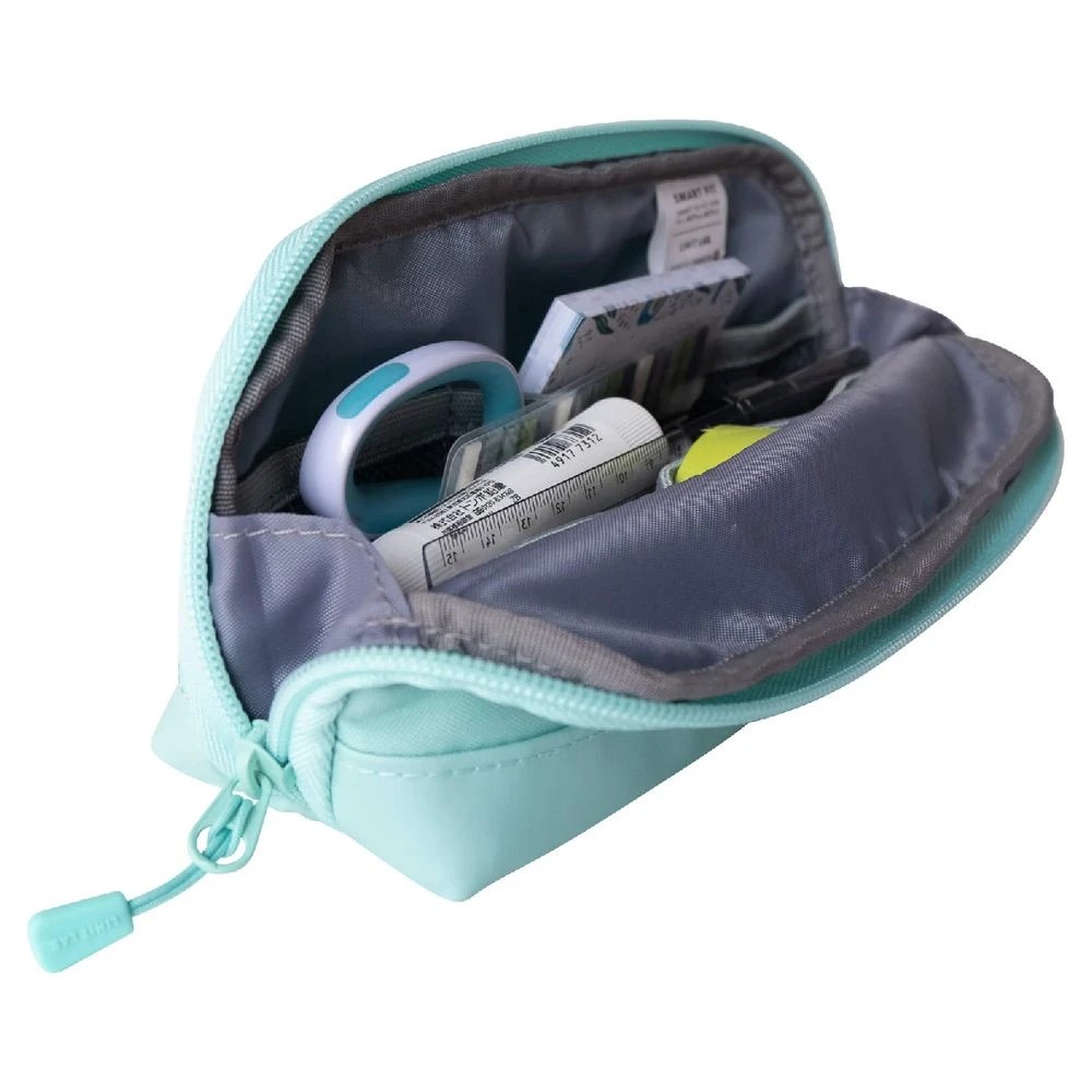 7 Smart Fit 1-Zip Wide Open Pencil Case Mint, 7 of 10