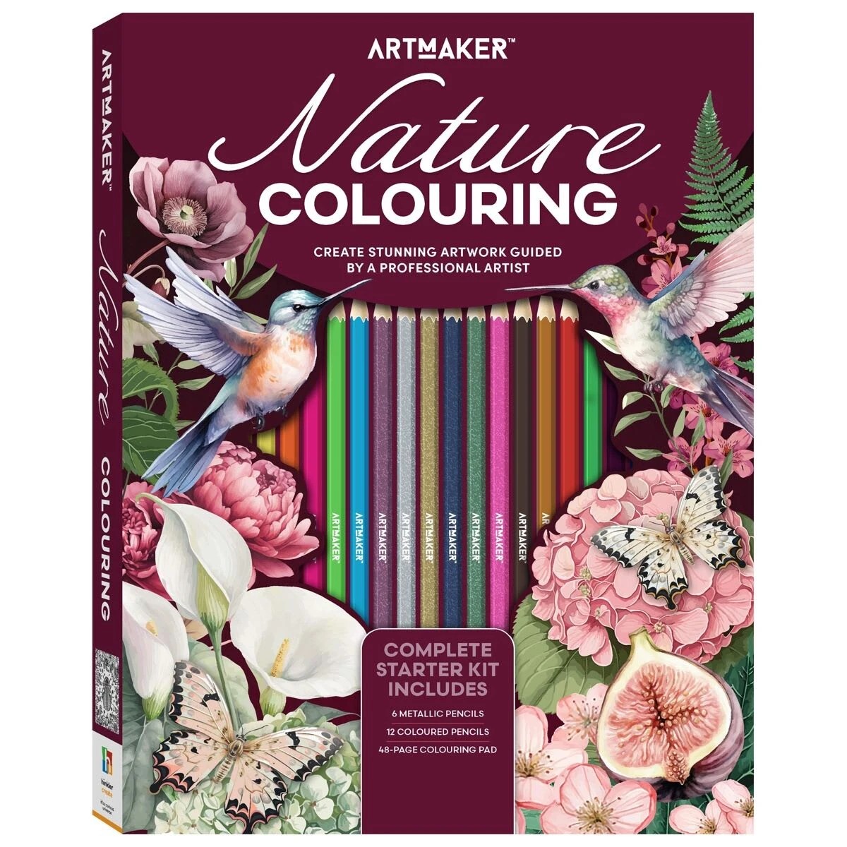 1 Art Maker Nature Colouring Complete Starter Kit - Book, 1 of 5