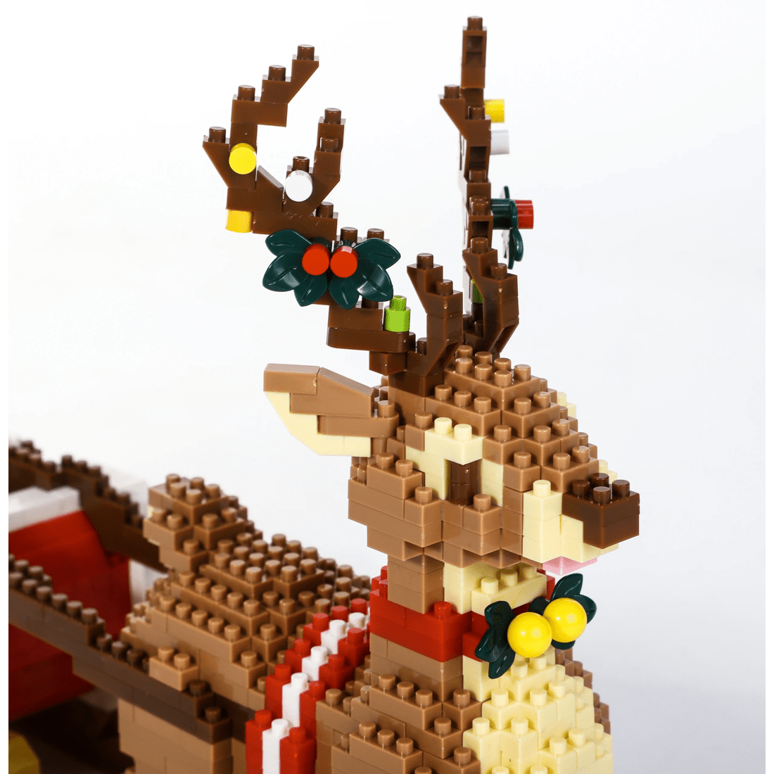 4 1375 Piece Mini Blocks: Reindeer & Santa, 4 of 6