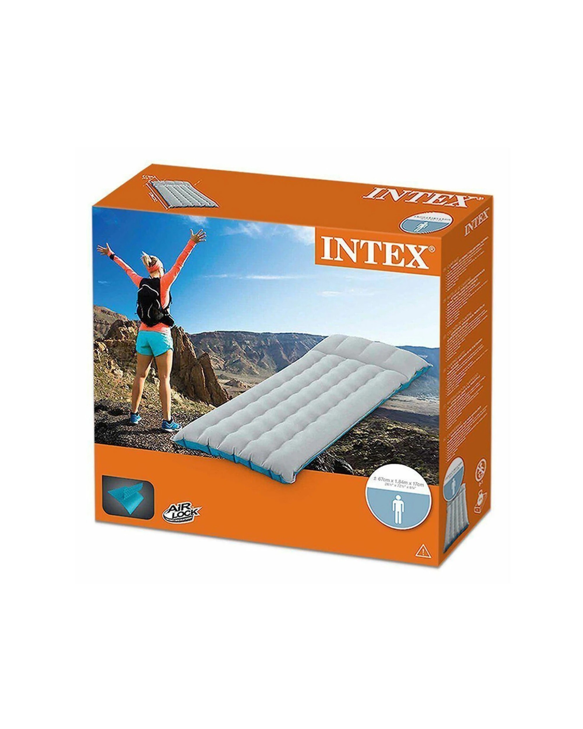 2 Intex Camping Inflatable Outdoor Sleeping Mat - Multi, 2 of 2