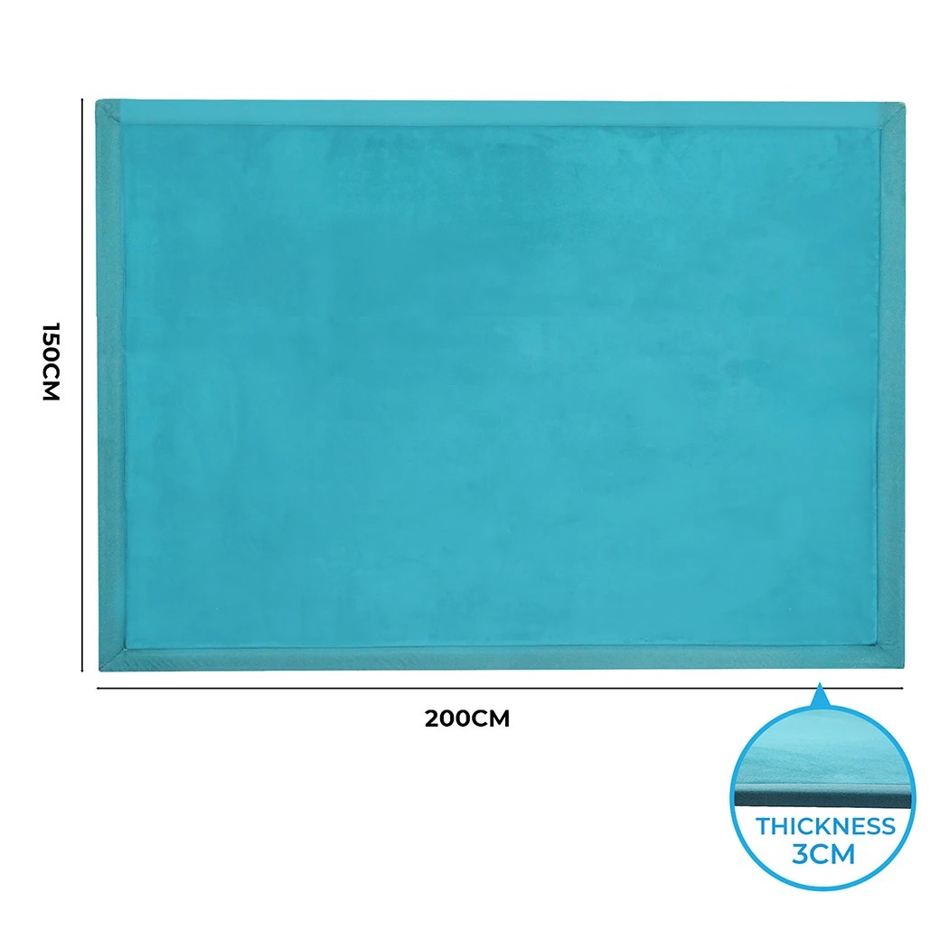 3 Marlow Velvet Area Rug 150x200cm 3cm Thickness, 3 of 8