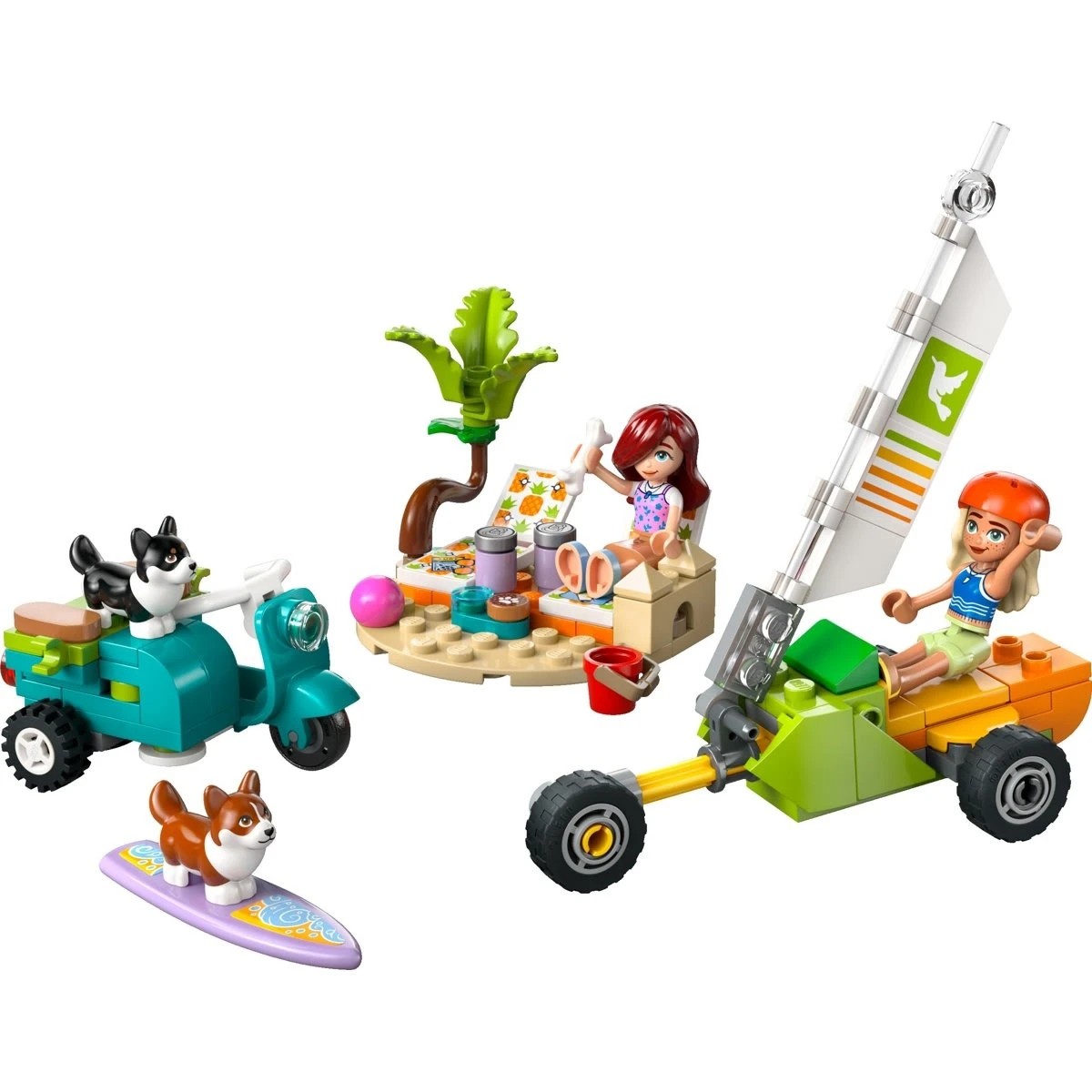 3 LEGO Friends Surfing Dogs and Scooter Adventure 42641, 3 of 10