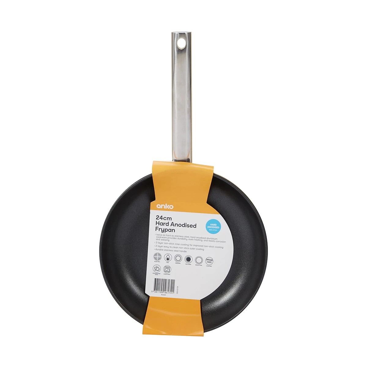 7 24cm Hard Anodised Non-Stick Frypan, 7 of 7