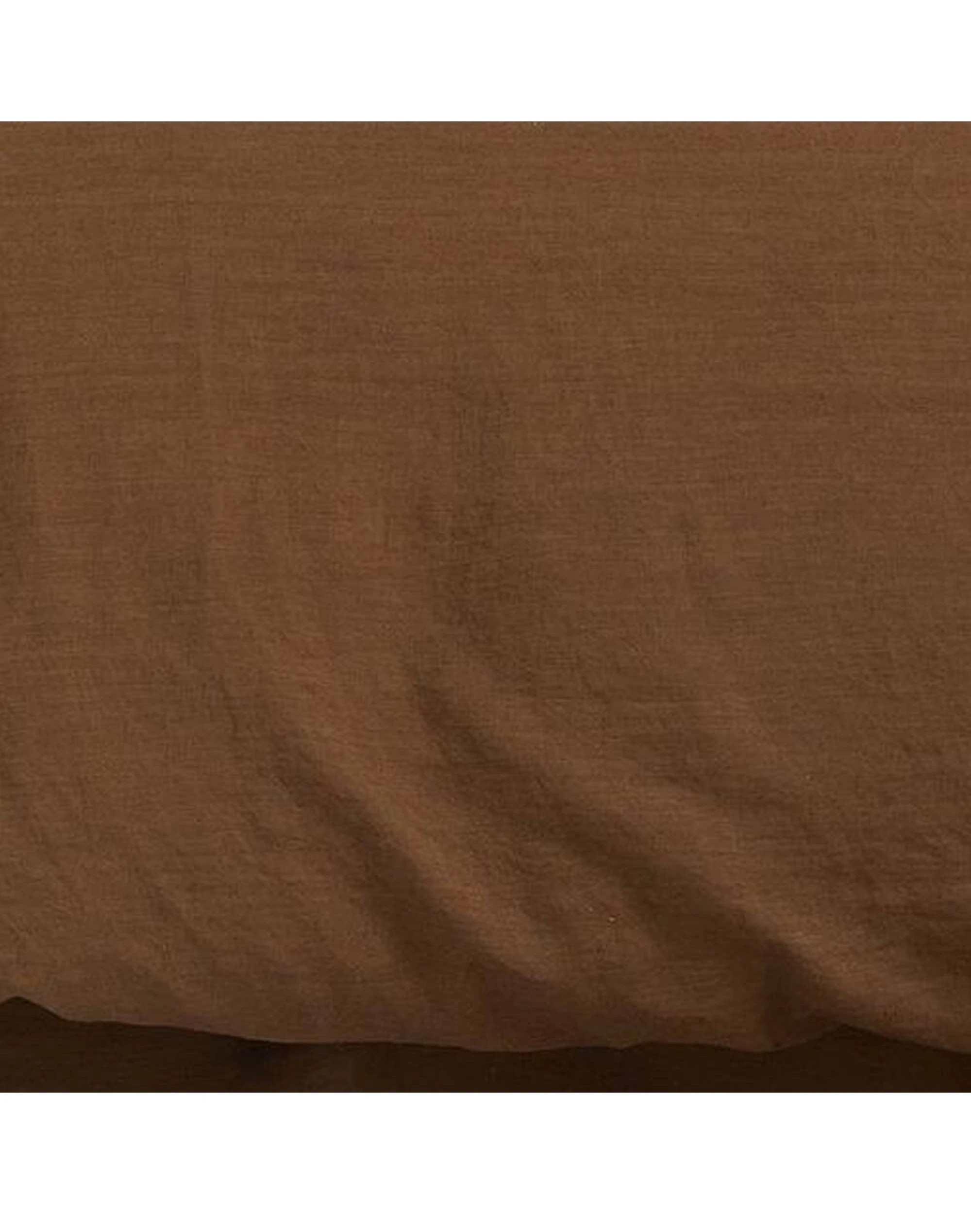 2 Bambury Linen Sheet Set Hazel Home Bedding - Queen Bed - Brown, 2 of 3