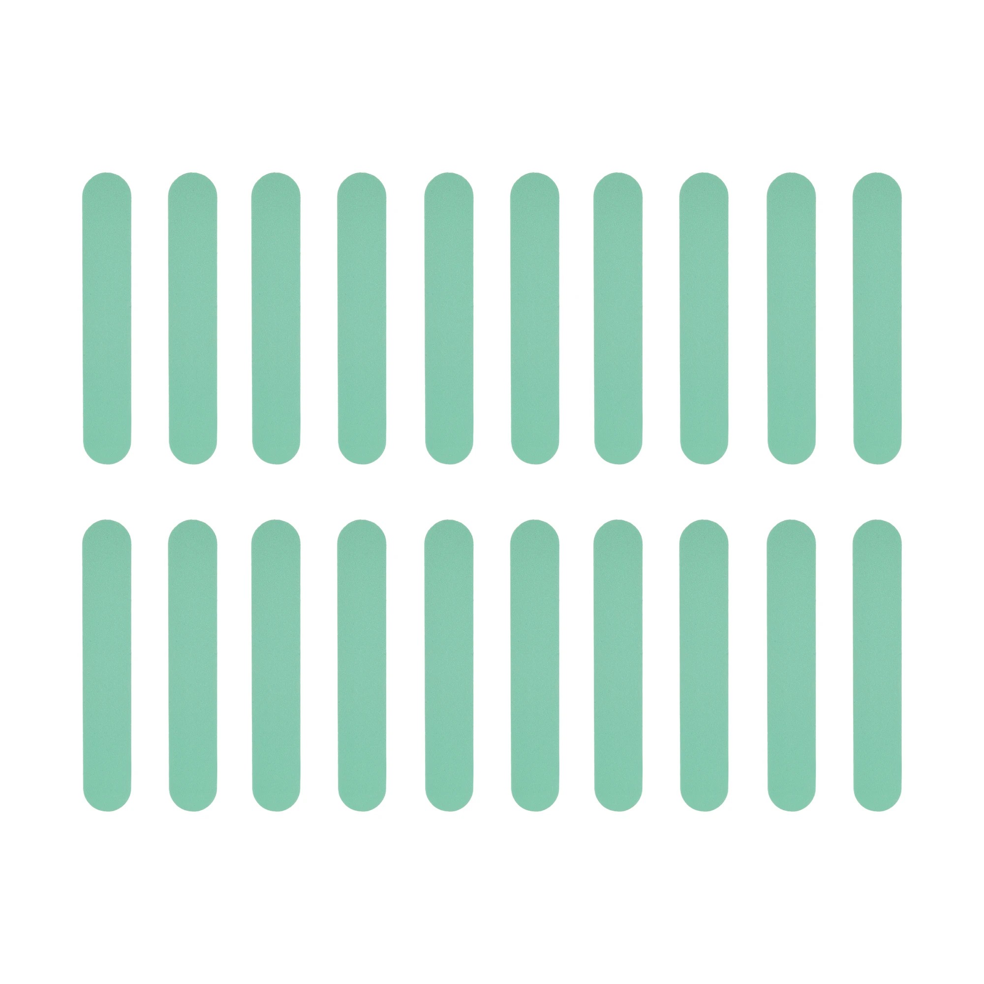 2 OXX Cosmetics 20 Piece Nail File Set - Mint, 2 of 3