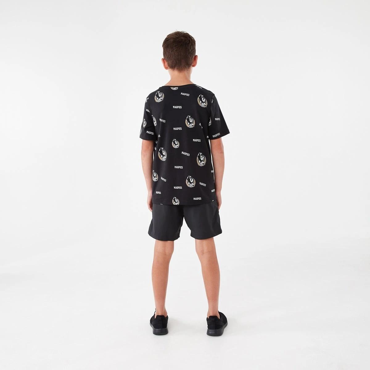 6 Official AFL Kids All Over Print T-shirt Collwood, 6 of 9