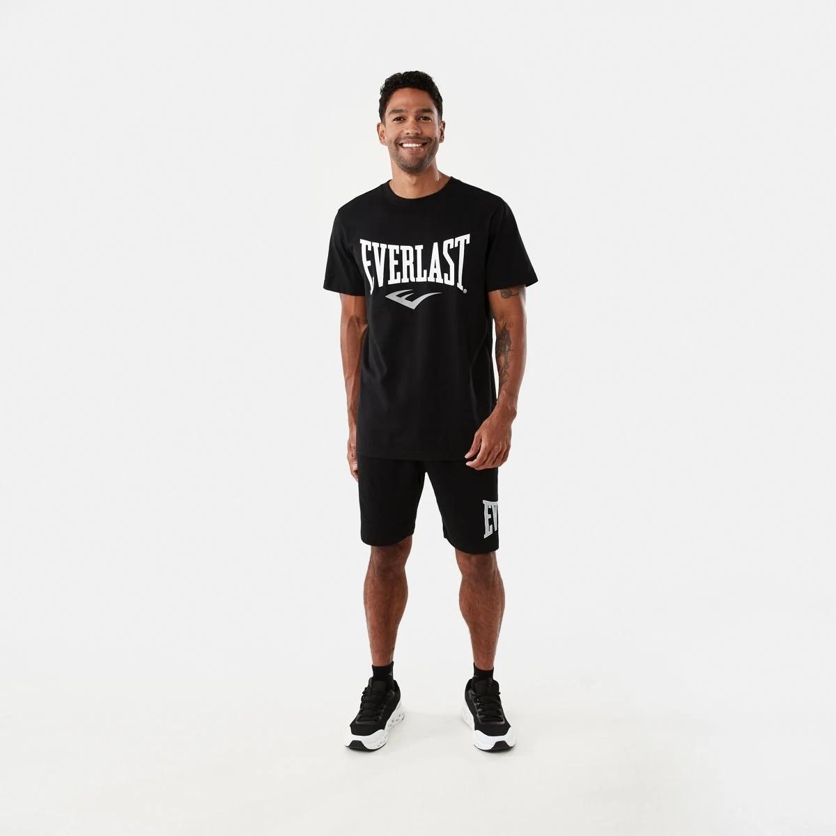 7 Everlast Mens French Terry Shorts Blck Class, 7 of 7