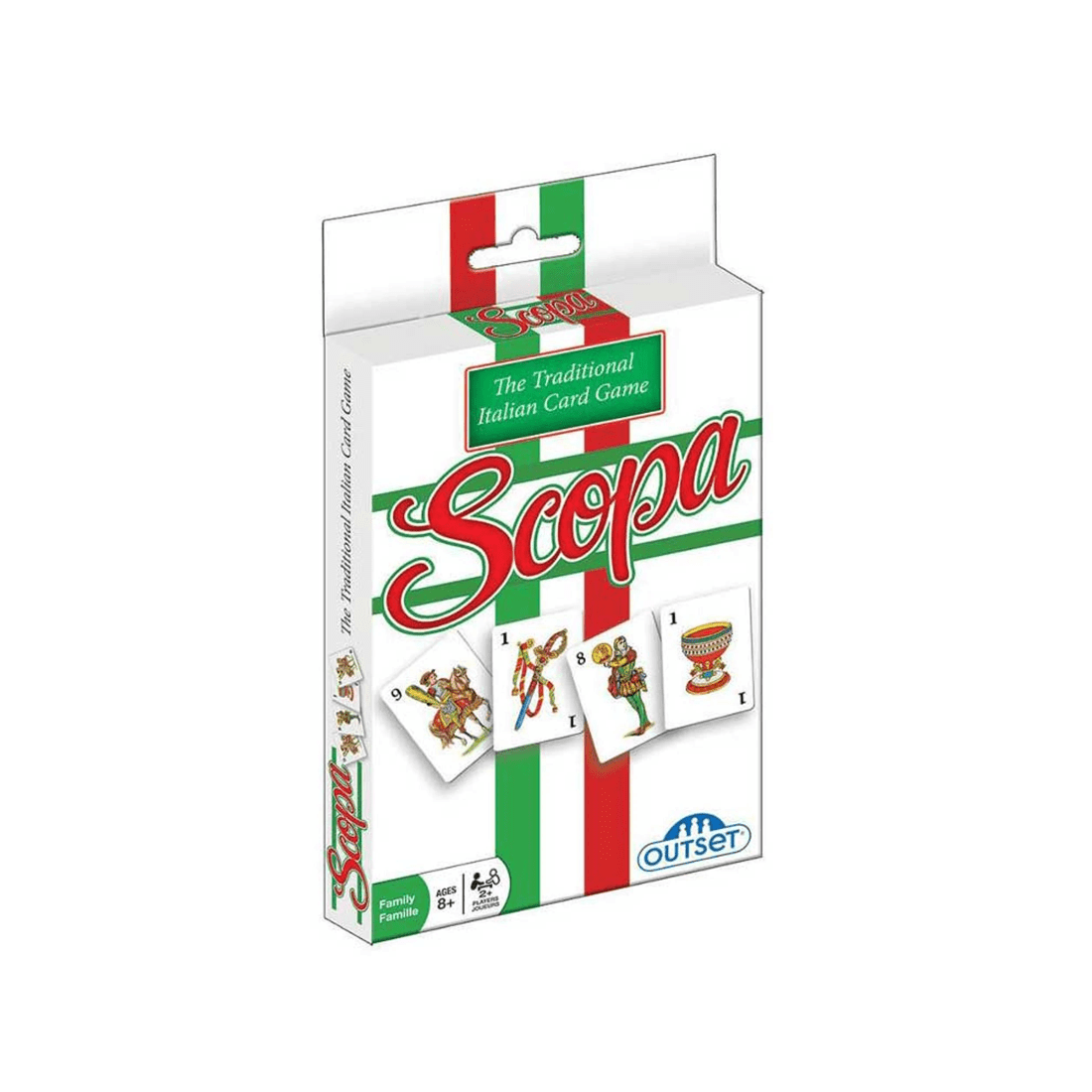 1 Outset Scopa Single Deck Card Game, 1 of 1