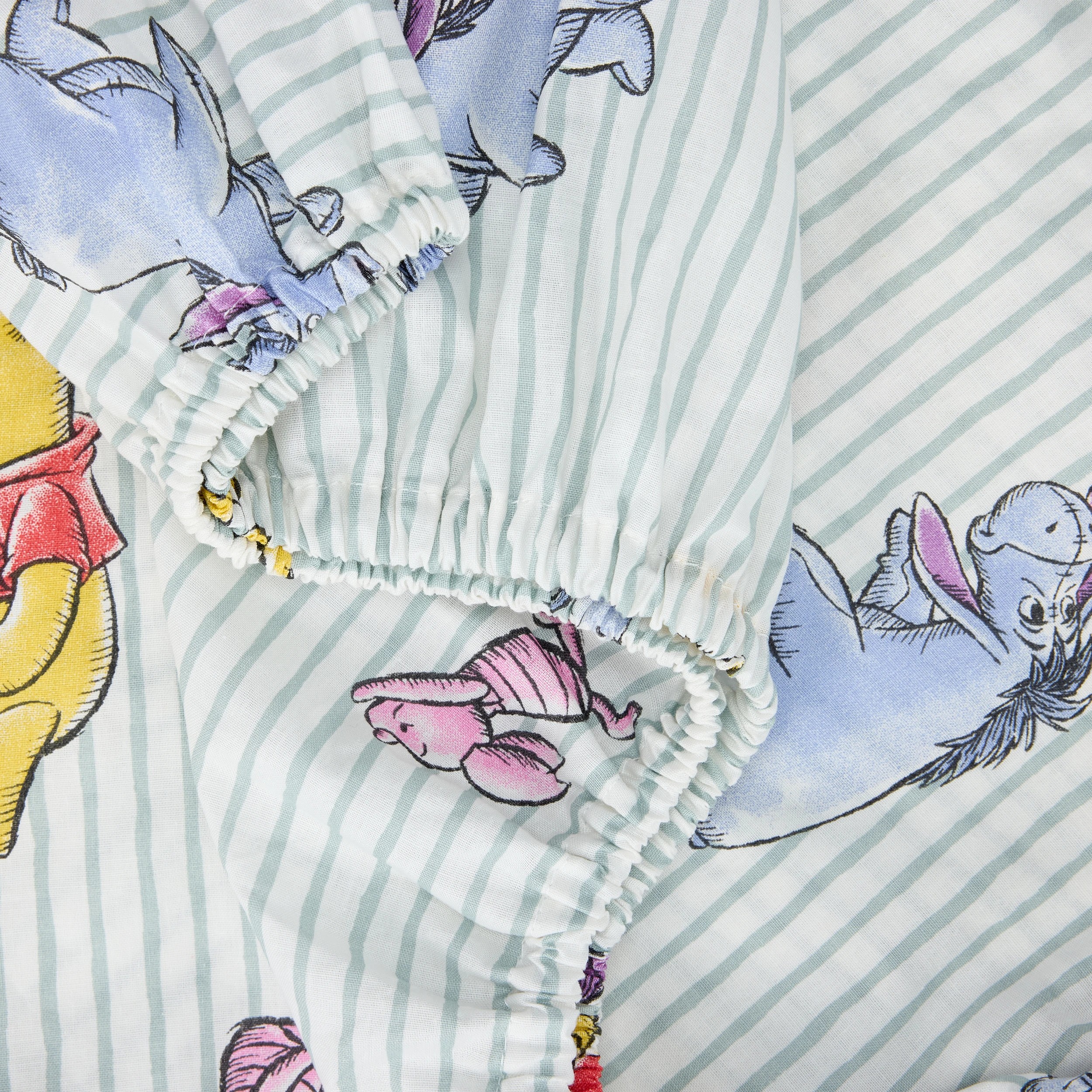 4 2 Pack Disney Baby Winnie the Pooh Fitted Cot Sheets, 4 of 6