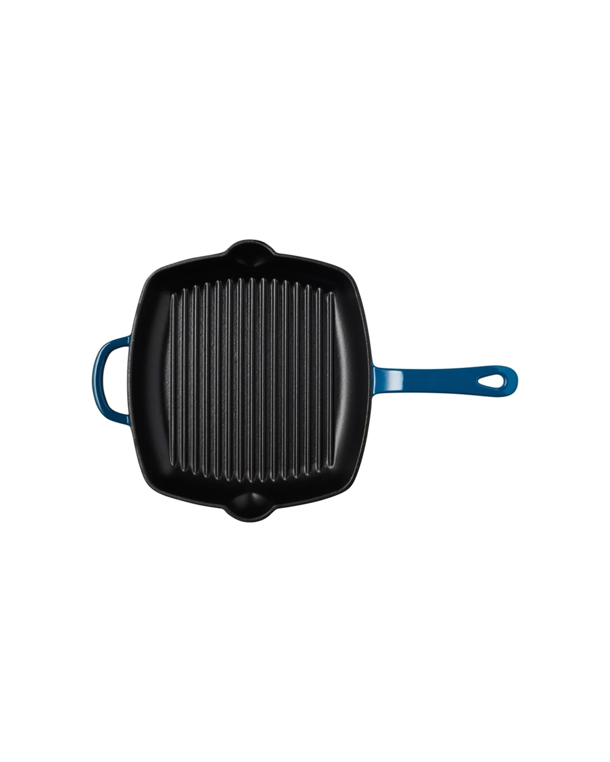 4 Maxwell & Williams Durable Cast Iron Grill Pan Raised Ridges 26cm Midnight - Blue, 4 of 5