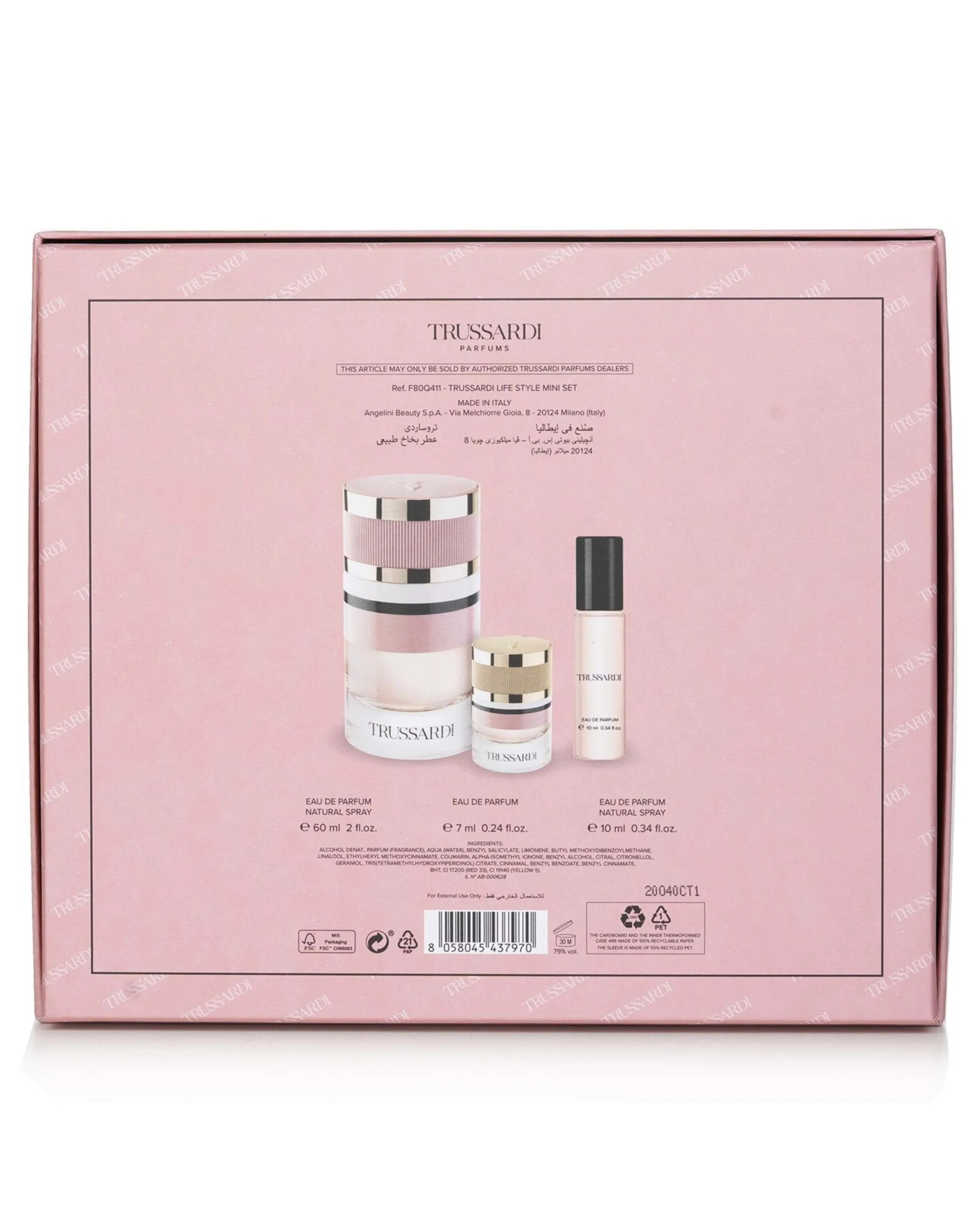 3 Trussardi Trussardi Life Style Coffert 3pcs, 3 of 3