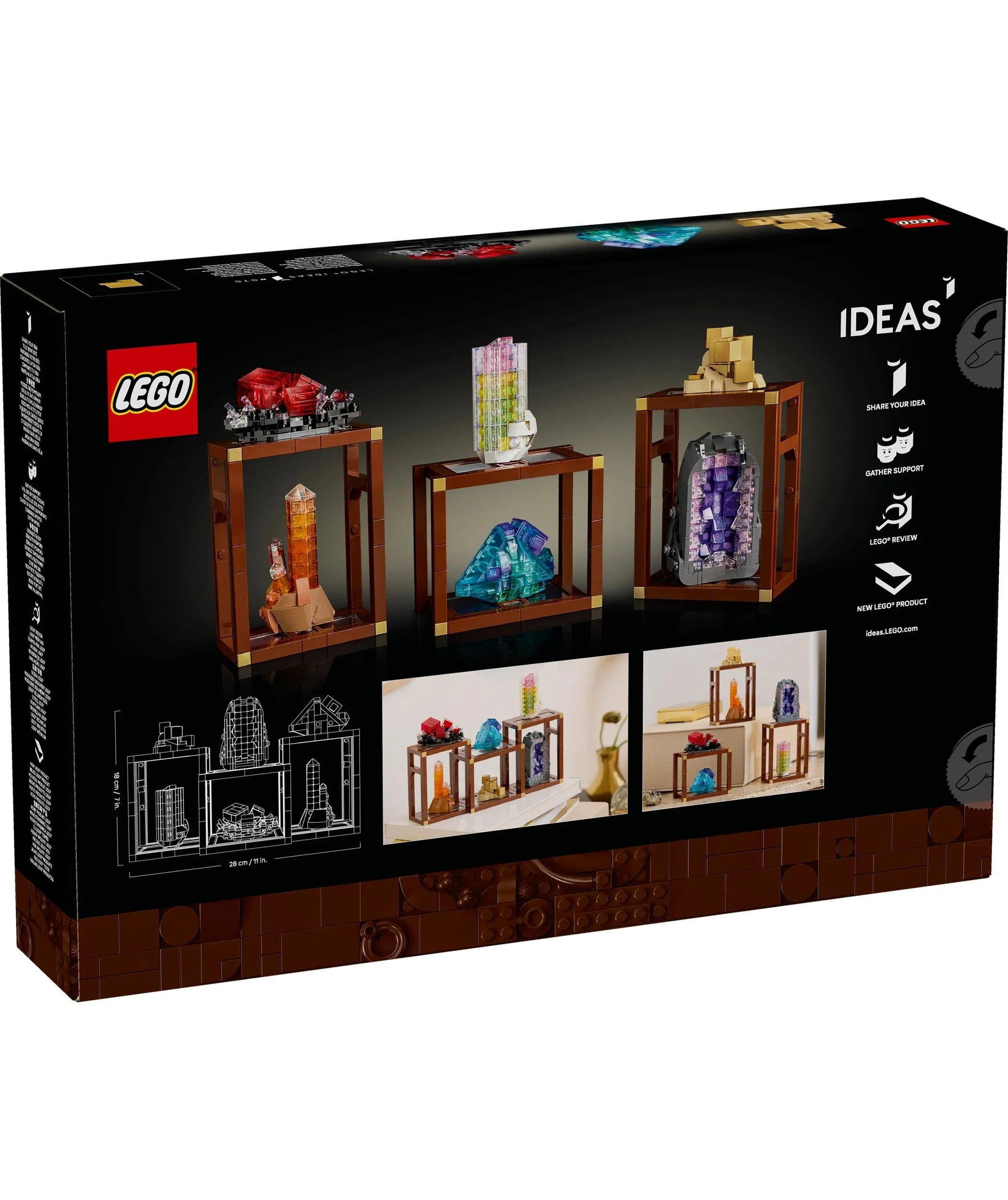 8 LEGO® Ideas Mineral Collection 21362 - Multi, 8 of 8