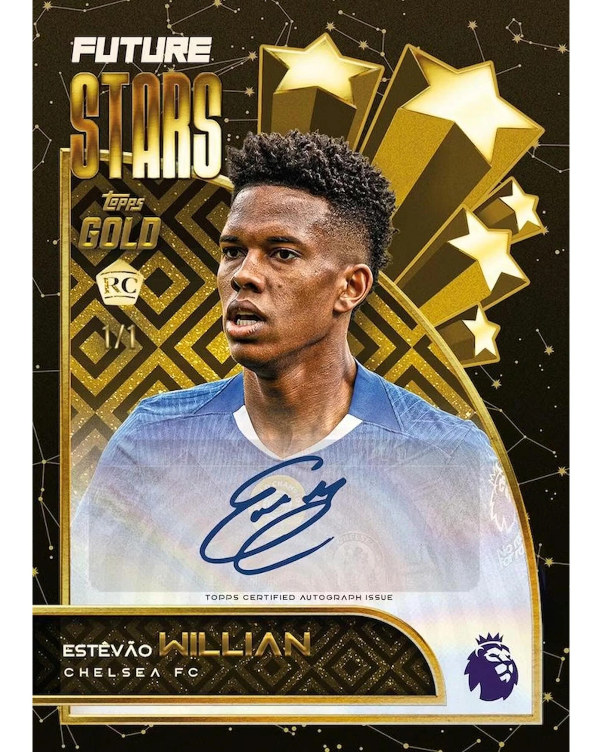 7 Topps 2025/2026 Gold Premier League Soccer Hobby Box, 7 of 7
