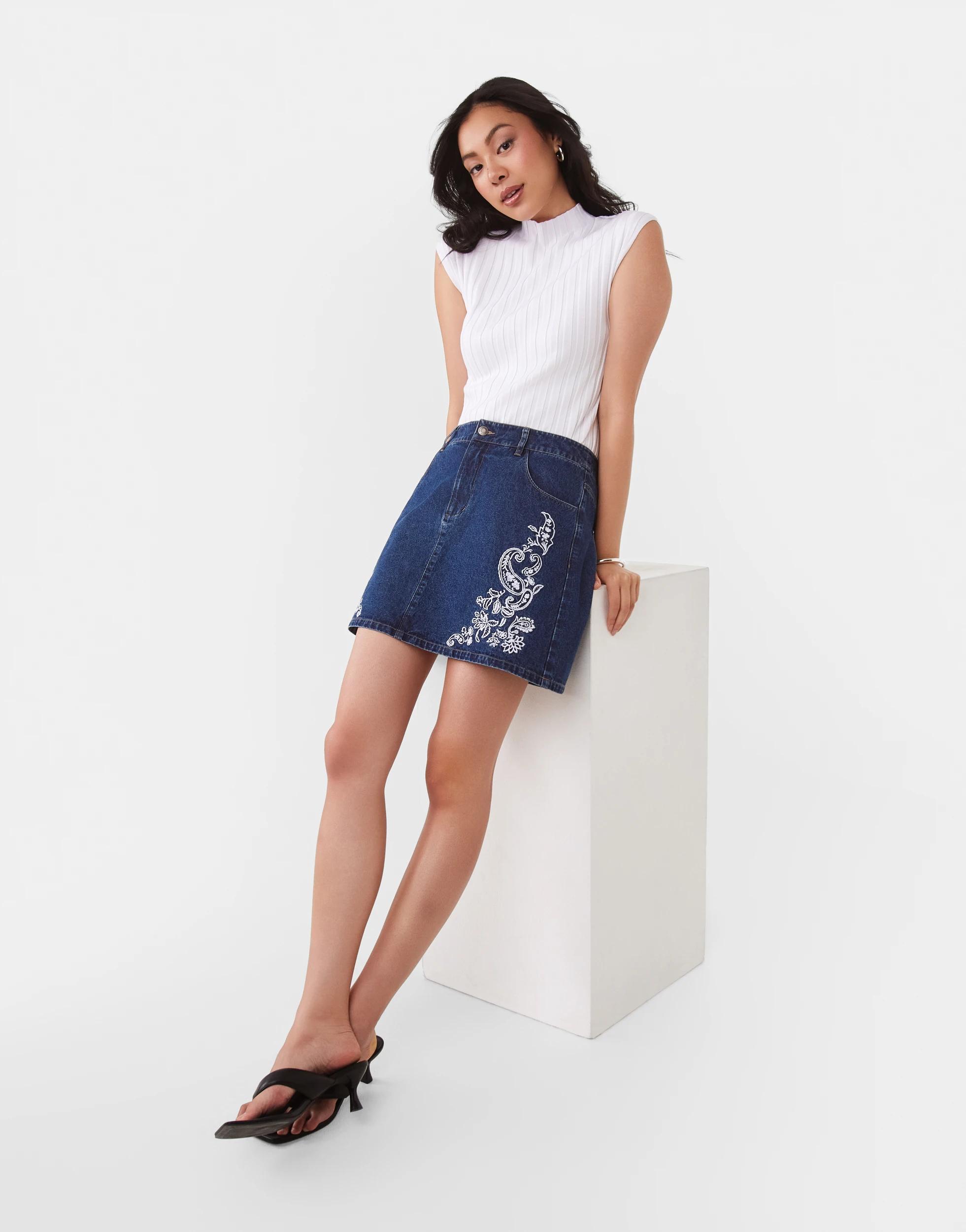 7 Short Sleeve Cap Sleeve Top White, 7 of 10