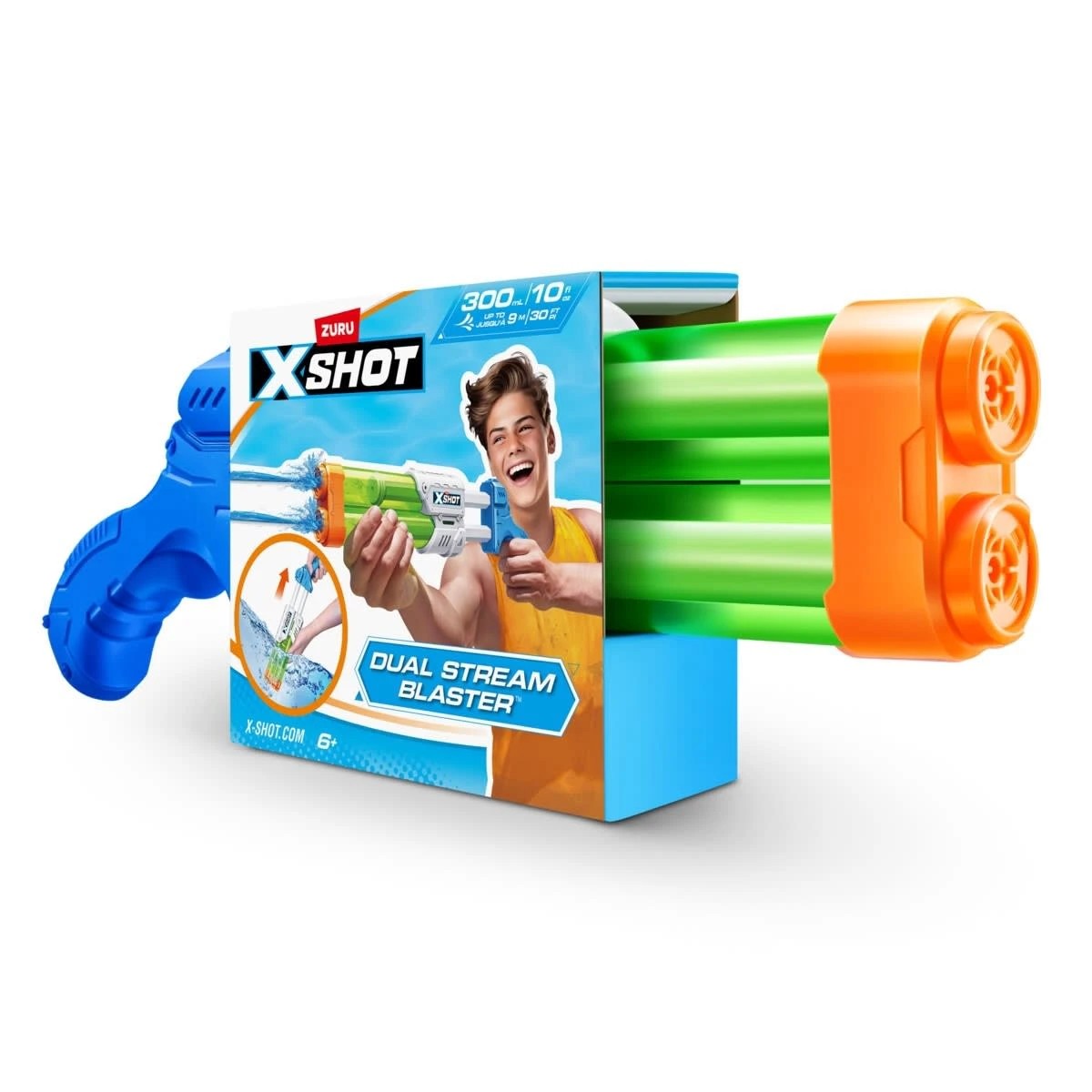 2 Zuru X-Shot Dual Stream Blaster, 2 of 9