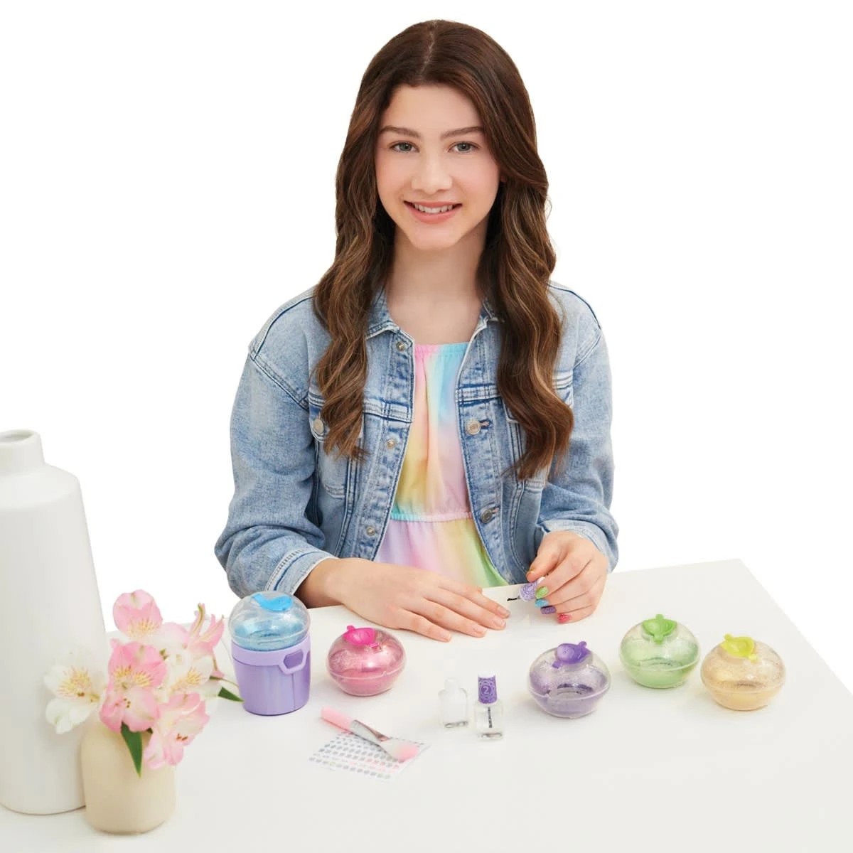 7 11 Piece Make It Real Party Nails: Glitter Nail Studio Kit, 7 of 8