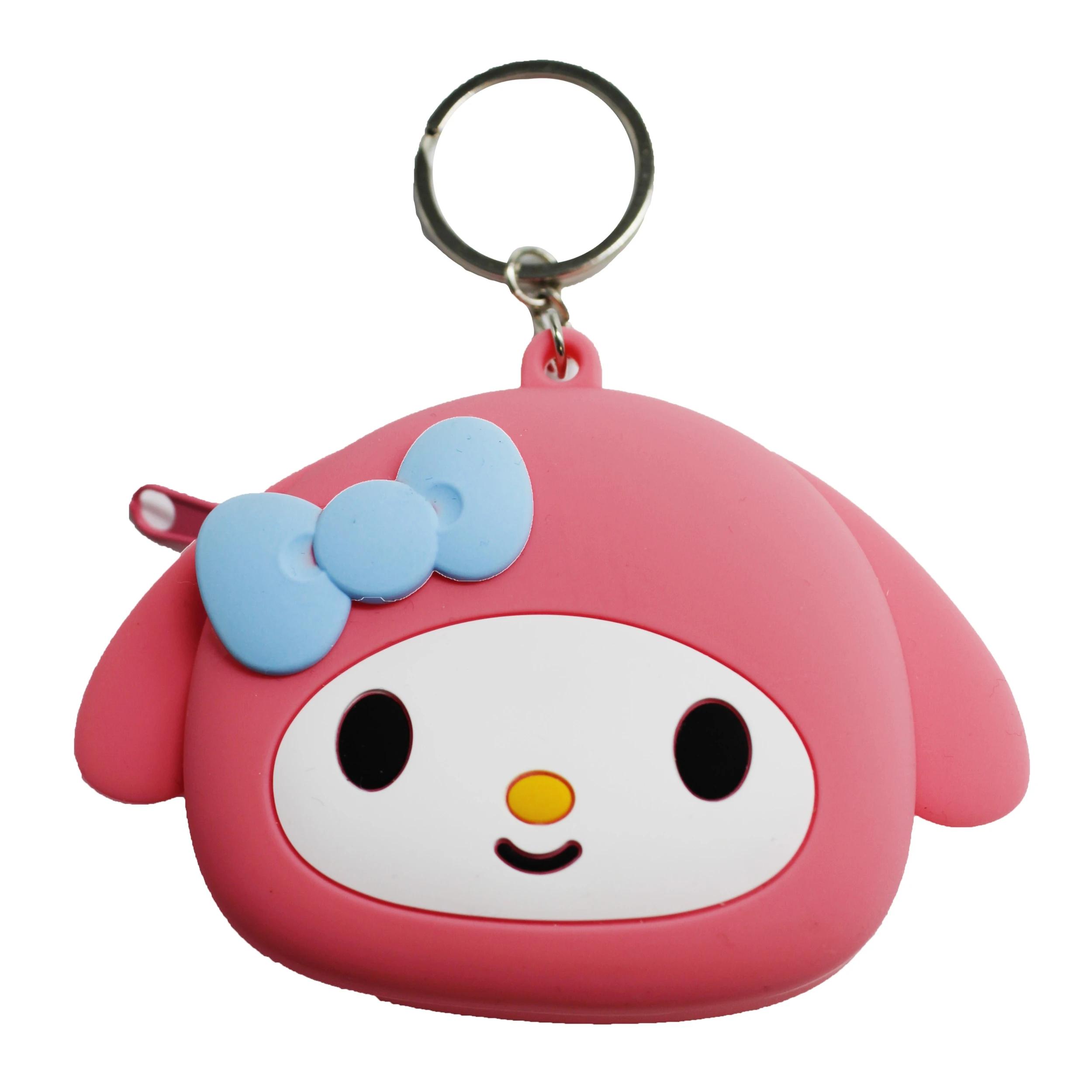 2 Hello Kitty and Friends License My Melody Keyring - Pink, Blue and Silver Tone Mymelody, 2 of 4