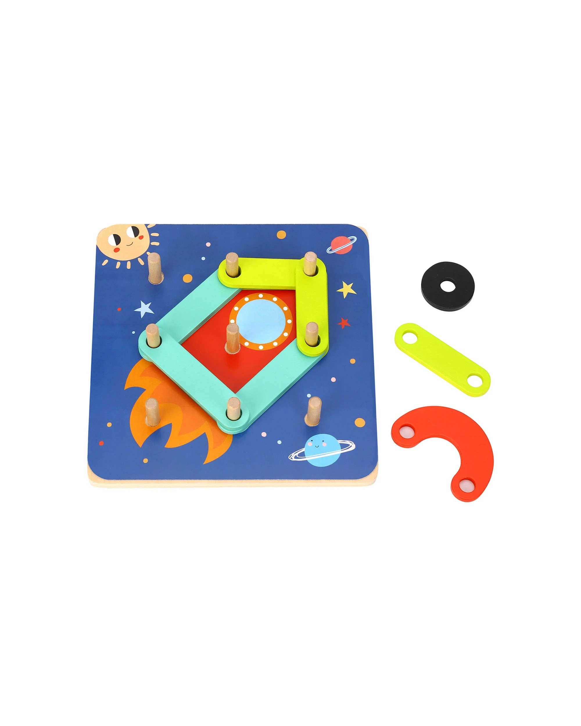 3 Tooky Toy My Learning Puzzle Children's Kids Problem Solving Thinking Game - Multi, 3 of 5