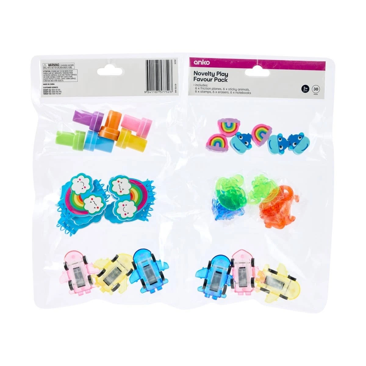 7 Novelty Play Favour Pack, 7 of 7