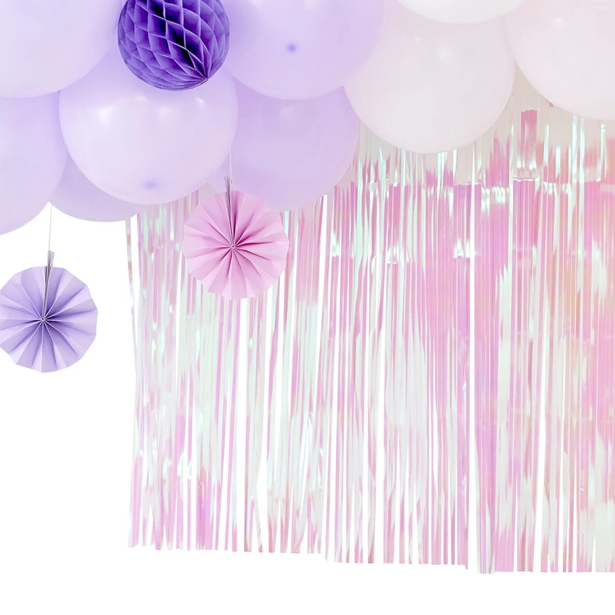 6 Pastel Embellished Mega Balloon Garland, 6 of 8