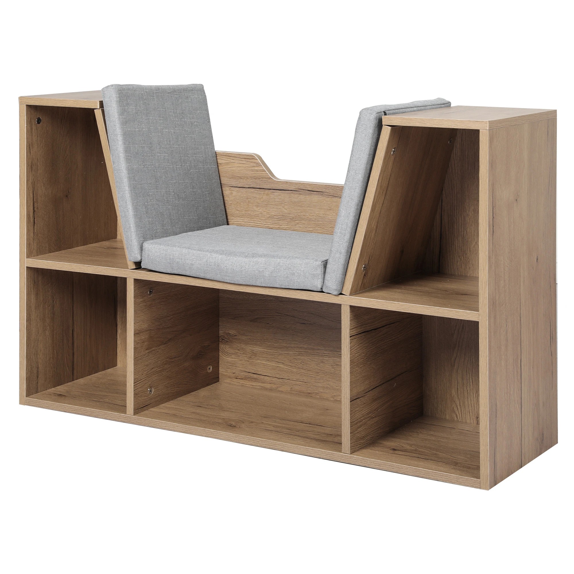 1 Levede Kids Bookshelf Oak, 1 of 7