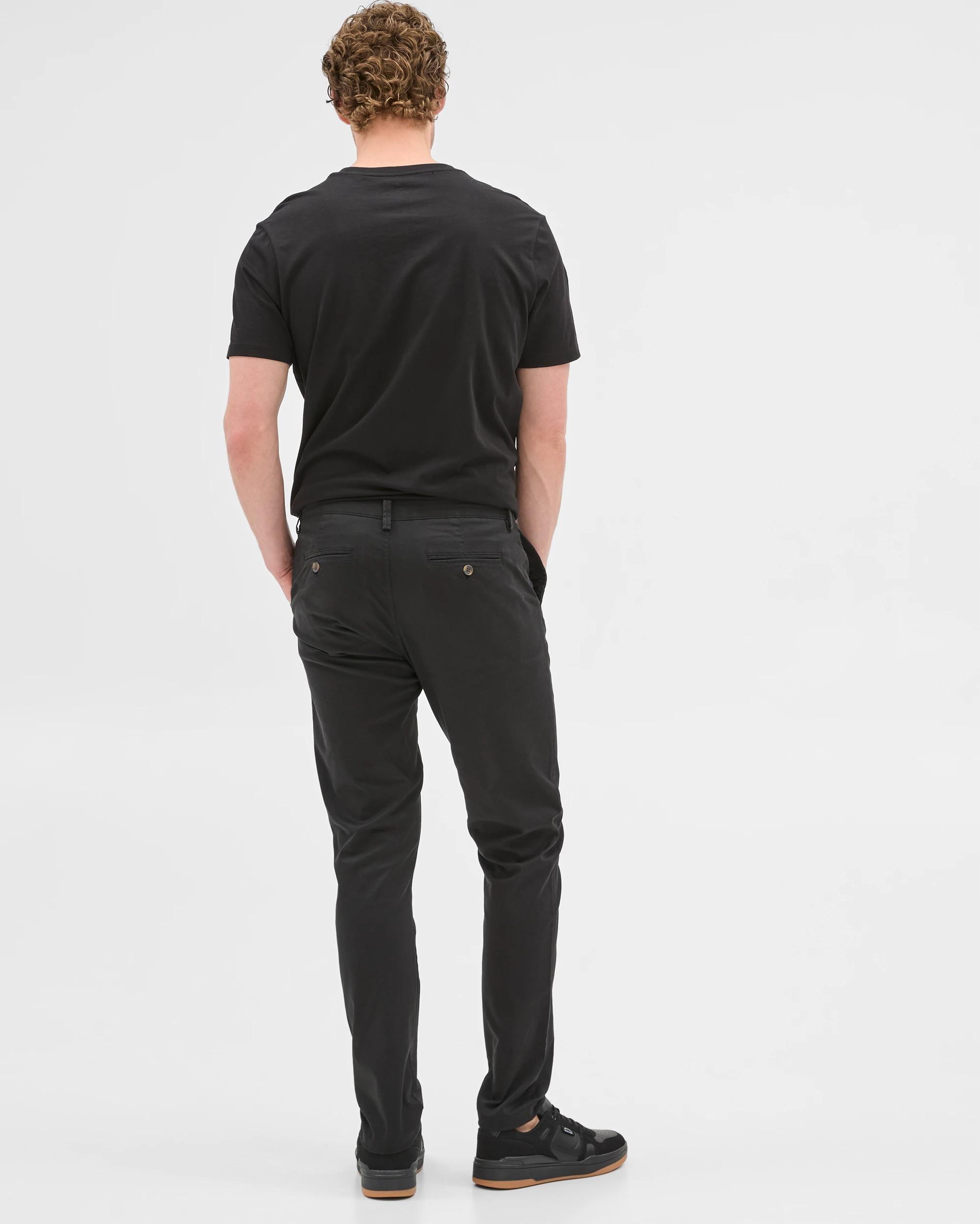 6 Target Australian Cotton Slim Chino Pants BLACK, 6 of 7