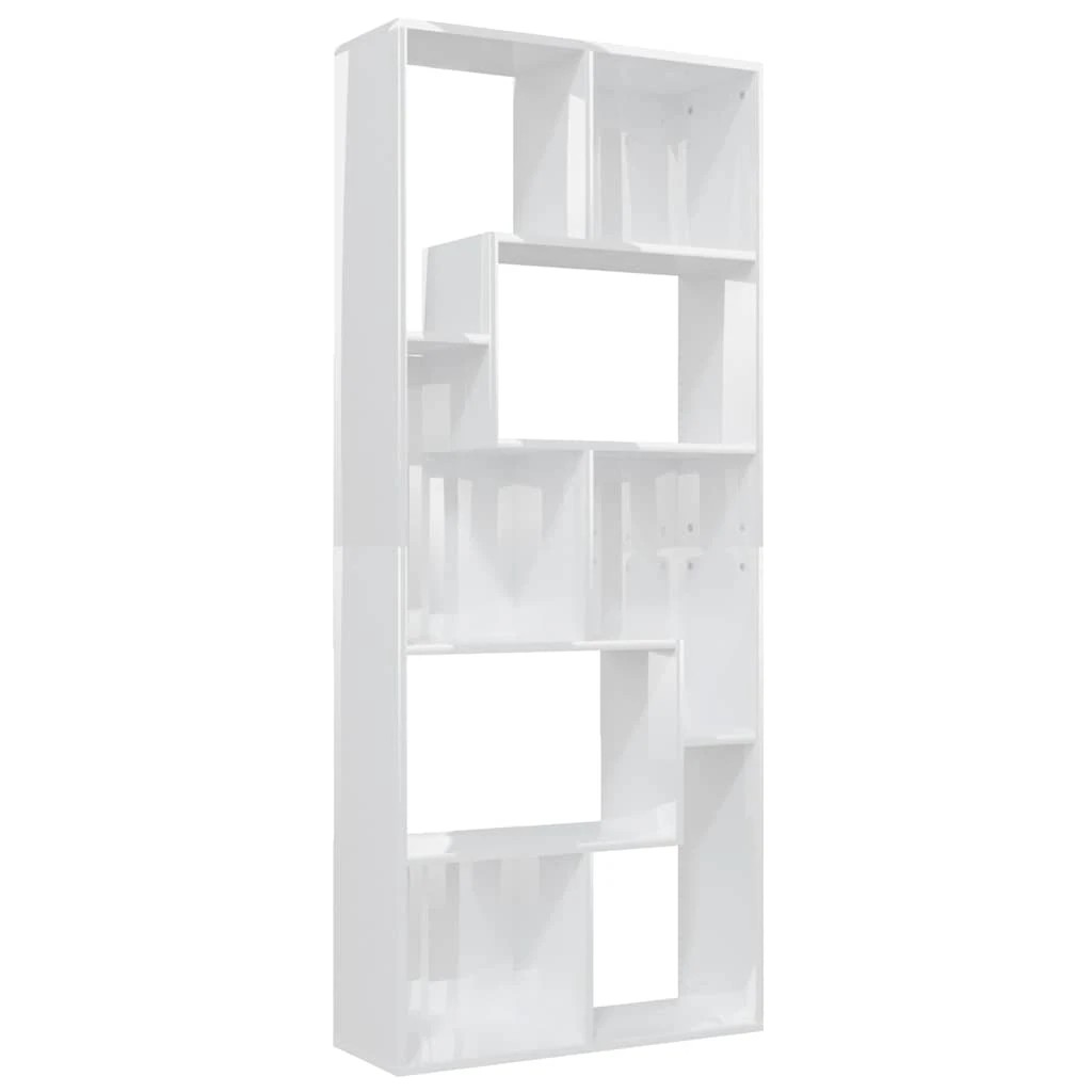 1 vidaXL Book cabinet Ample Storage - White, 1 of 10