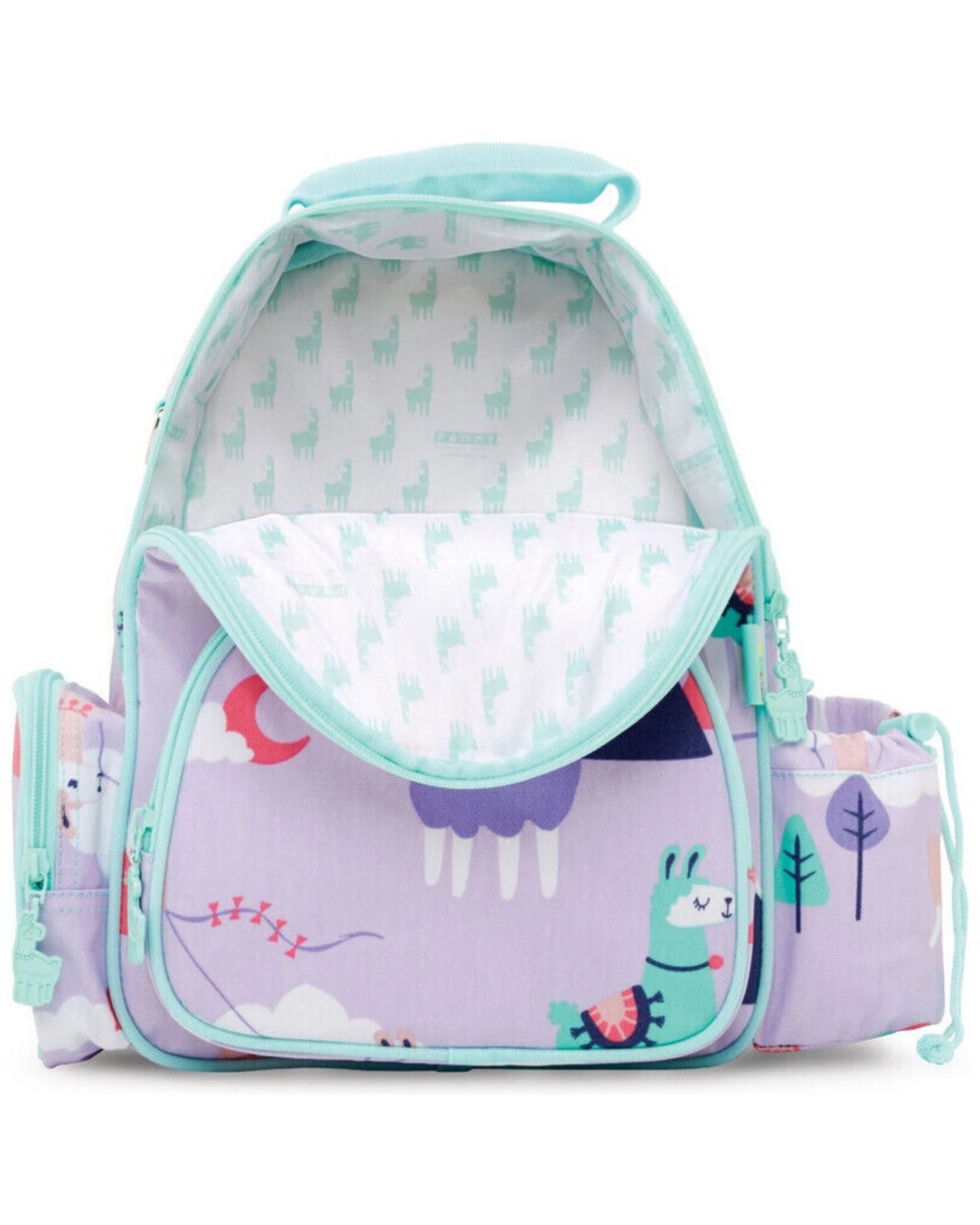 2 Penny Scallan loopy Llama Medium Backpack - Multi, 2 of 2
