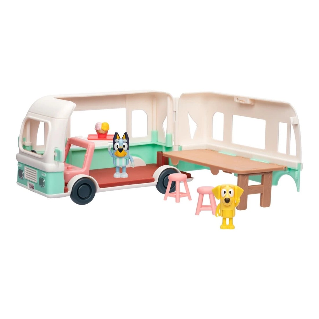 9 Bluey Holiday Ice Cream Truck Exclusive Playset, 9 of 10