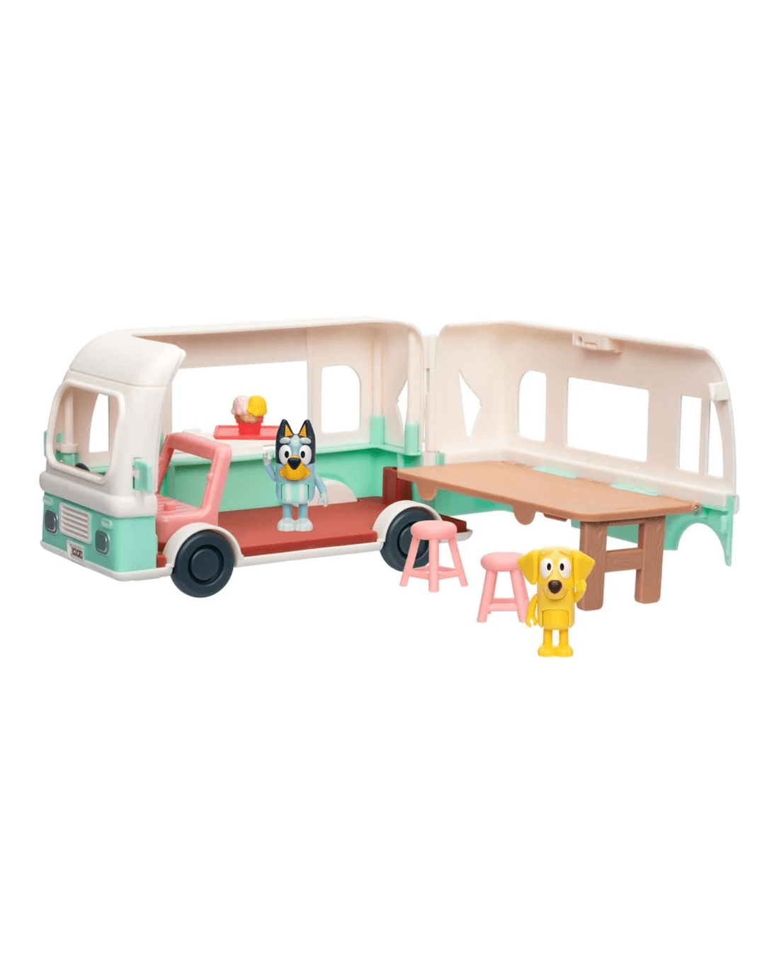 9 Bluey Holiday Ice Cream Truck Exclusive Playset, 9 of 10