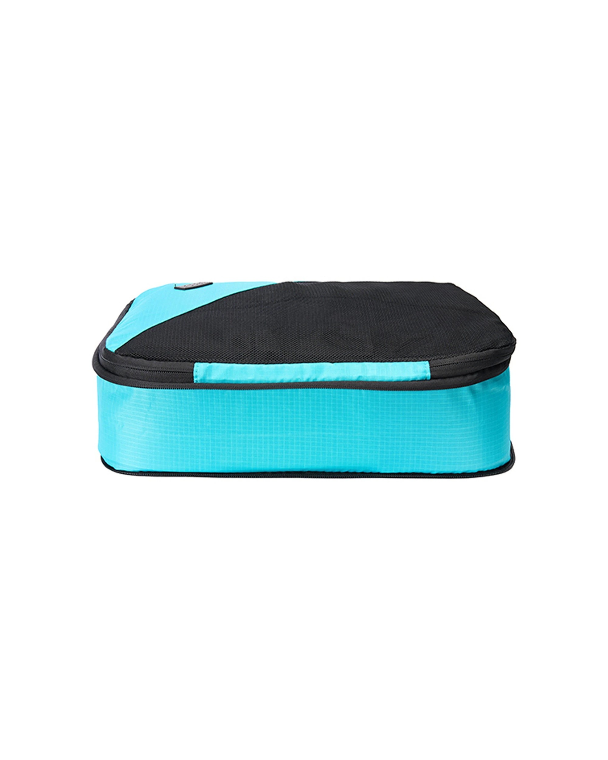 2 Tosca 2pc Compression Cube Men Travel Luggage Large Organisers Teal - Blue, 2 of 5