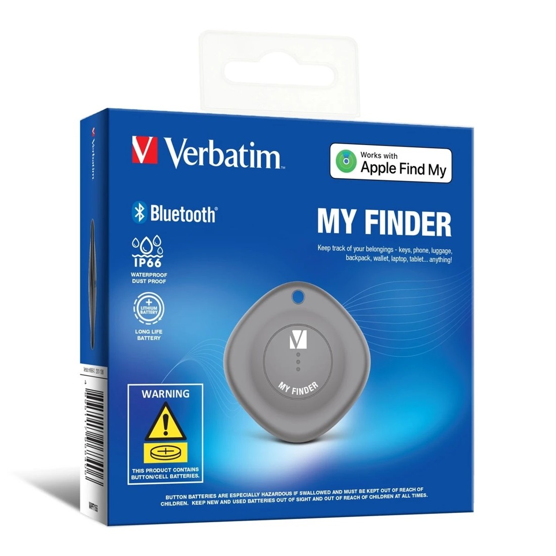1 Verbatim My Finder Bluetooth Tracker, 1 of 6
