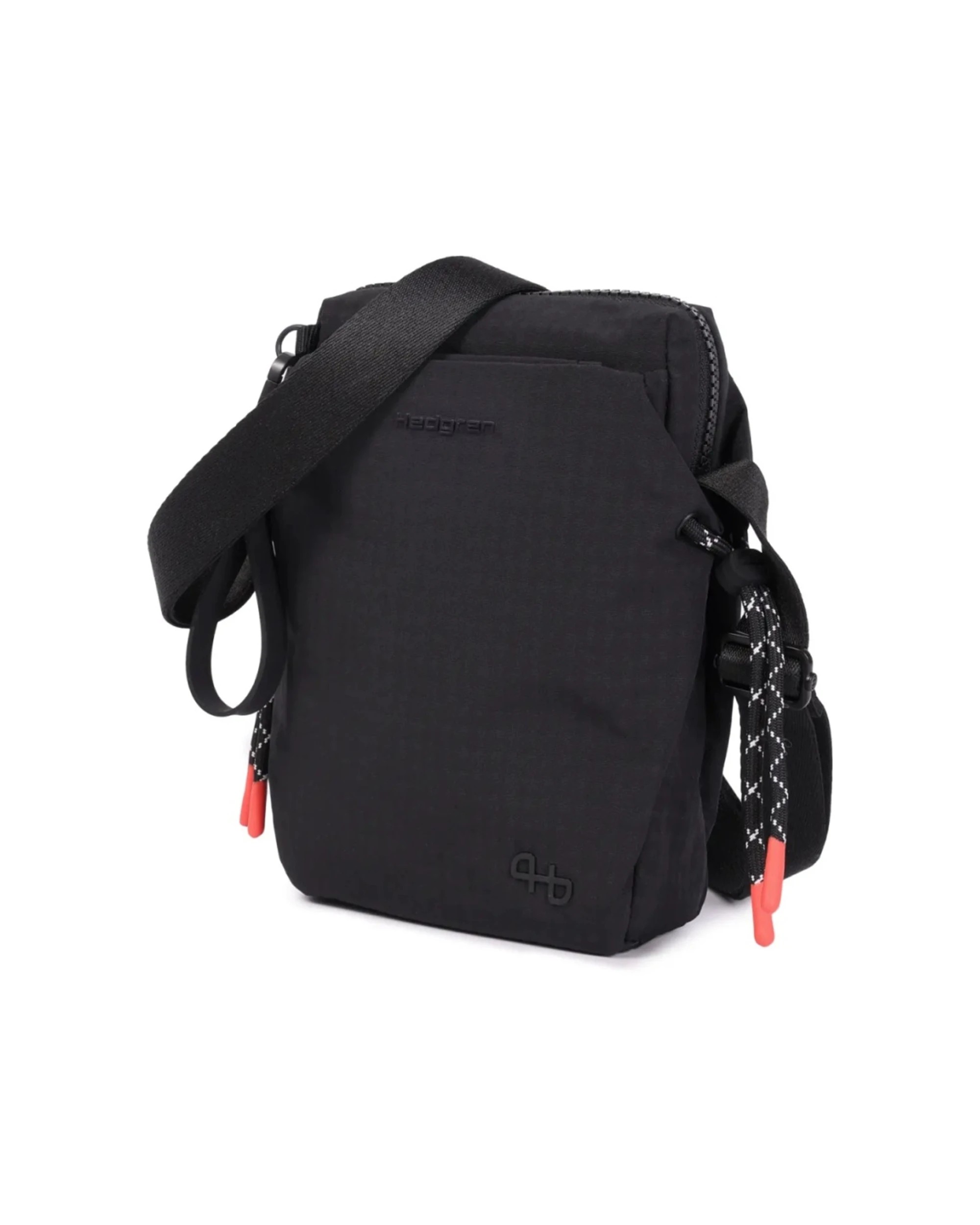 4 Hedgren Sipho Women Crossbody Bag Zipper Pocket Adjustable Waterproof - Black, 4 of 7