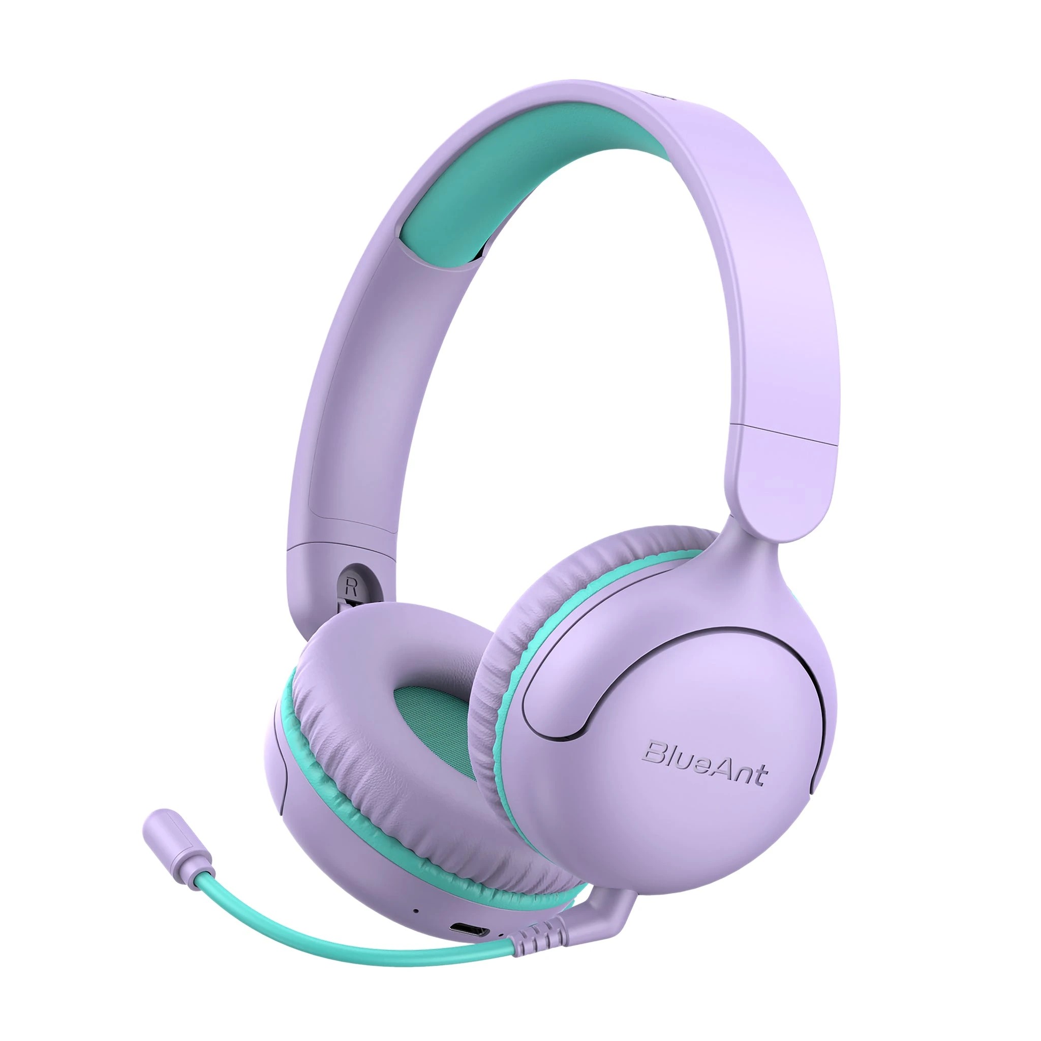 3 BlueAnt Antlings Kids Wireless On Ear Headphones - Purple, 3 of 9