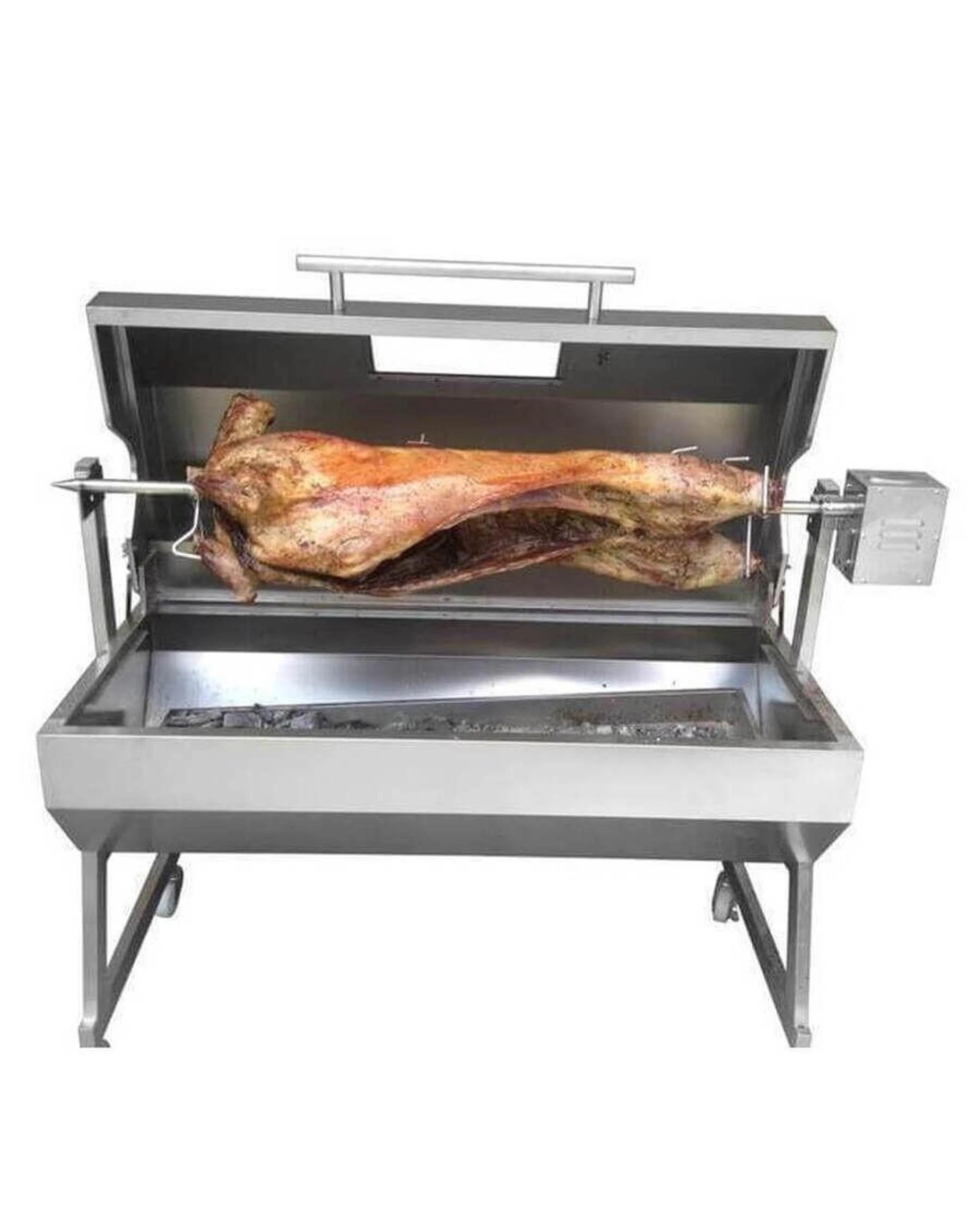 6 Flaming Coals Stainless Steel 30kg Motor Side Mount, 6 of 10